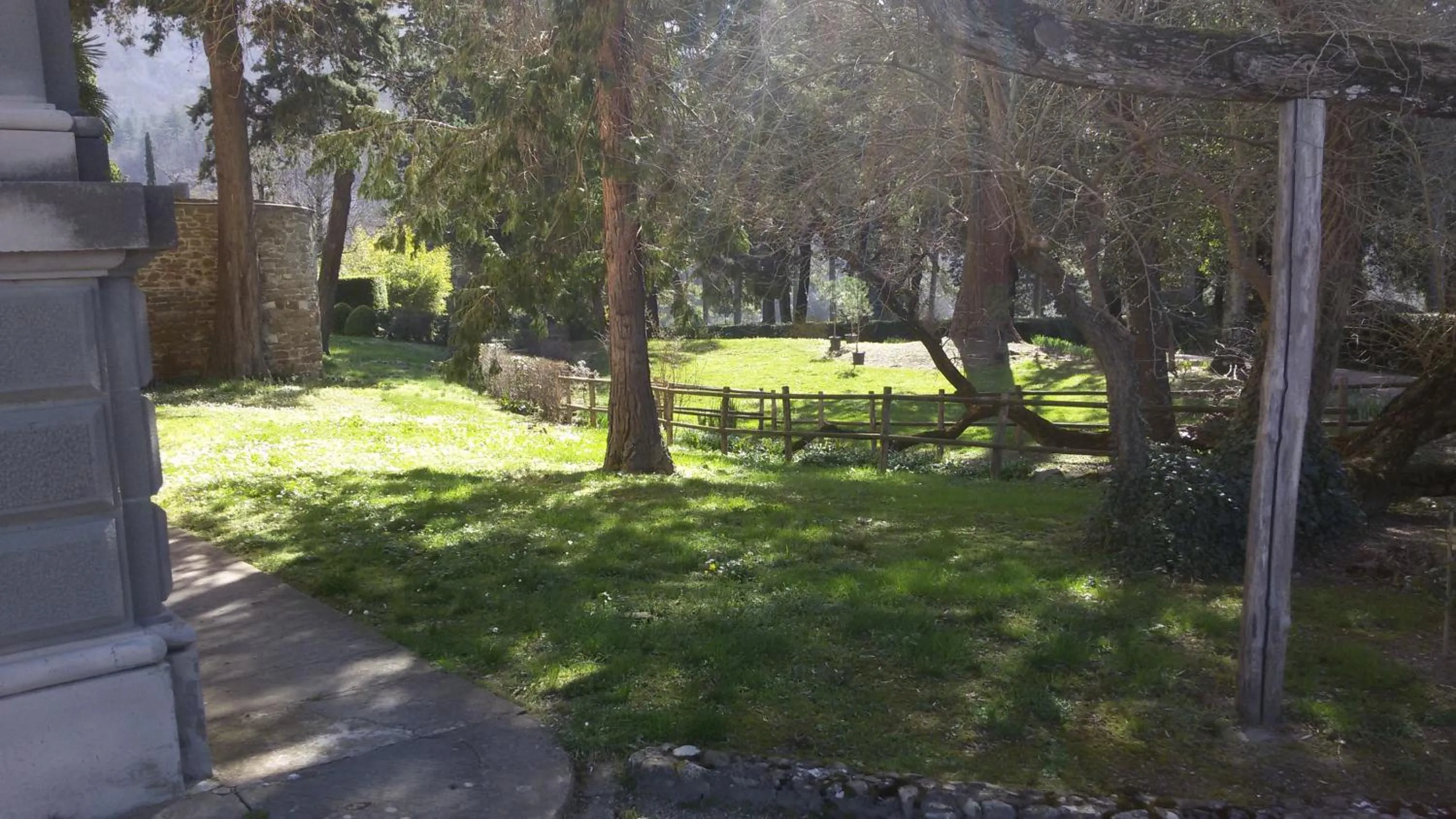 Garden in Villa Pitiana