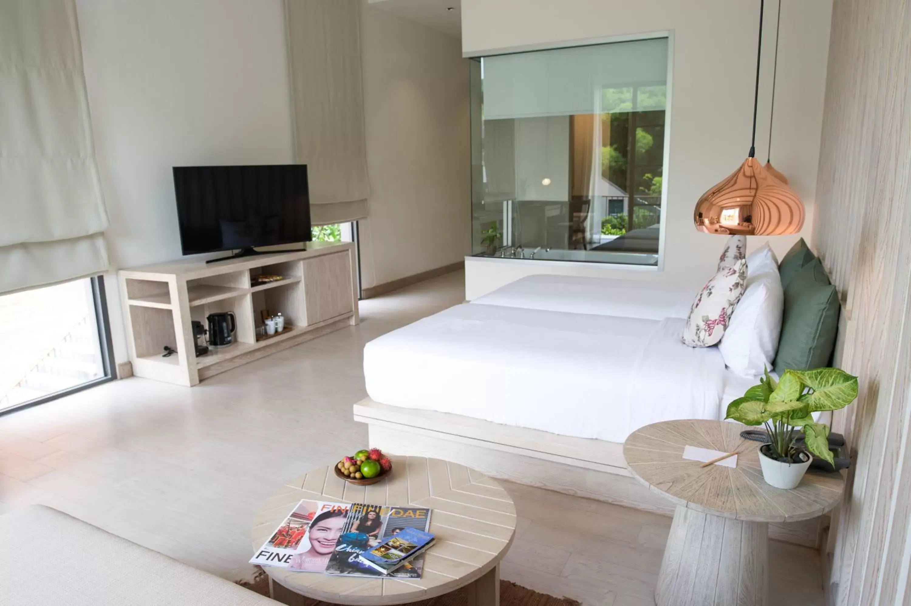 Photo of the whole room, Bed in Flora Creek Chiang Mai Photo of the whole room, Bed in Flora Creek Chiang Mai