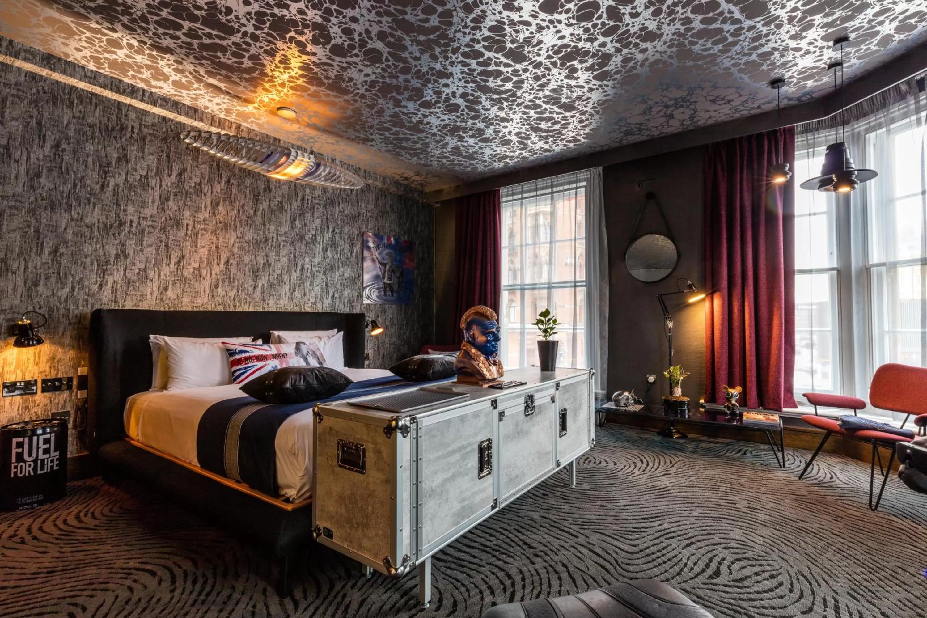 Photo of the whole room, Bed in The Megaro Hotel - Kings Cross St Pancras, London