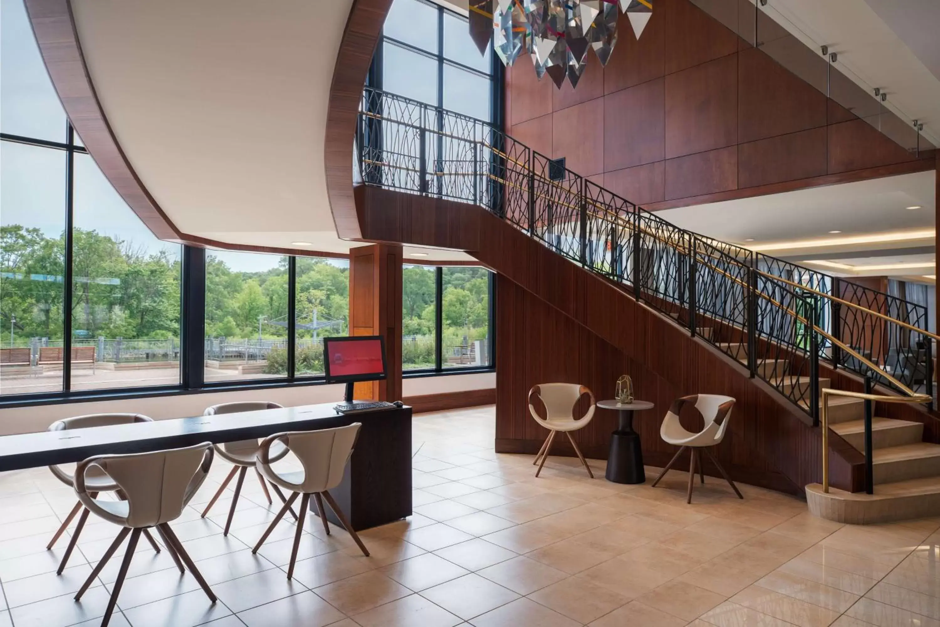 Lobby or reception in Hyatt Regency Coralville