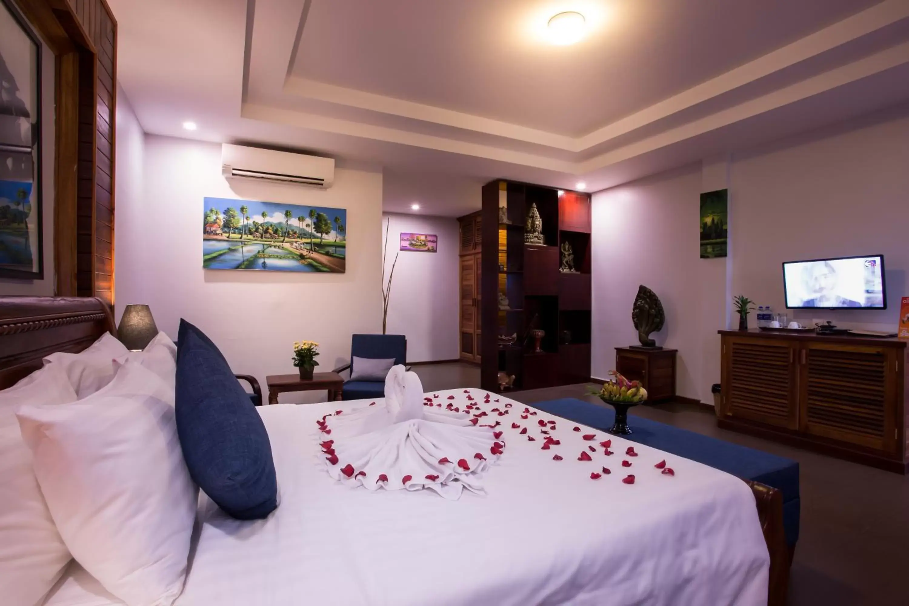 Bedroom in Indra Porak Residence Hotel