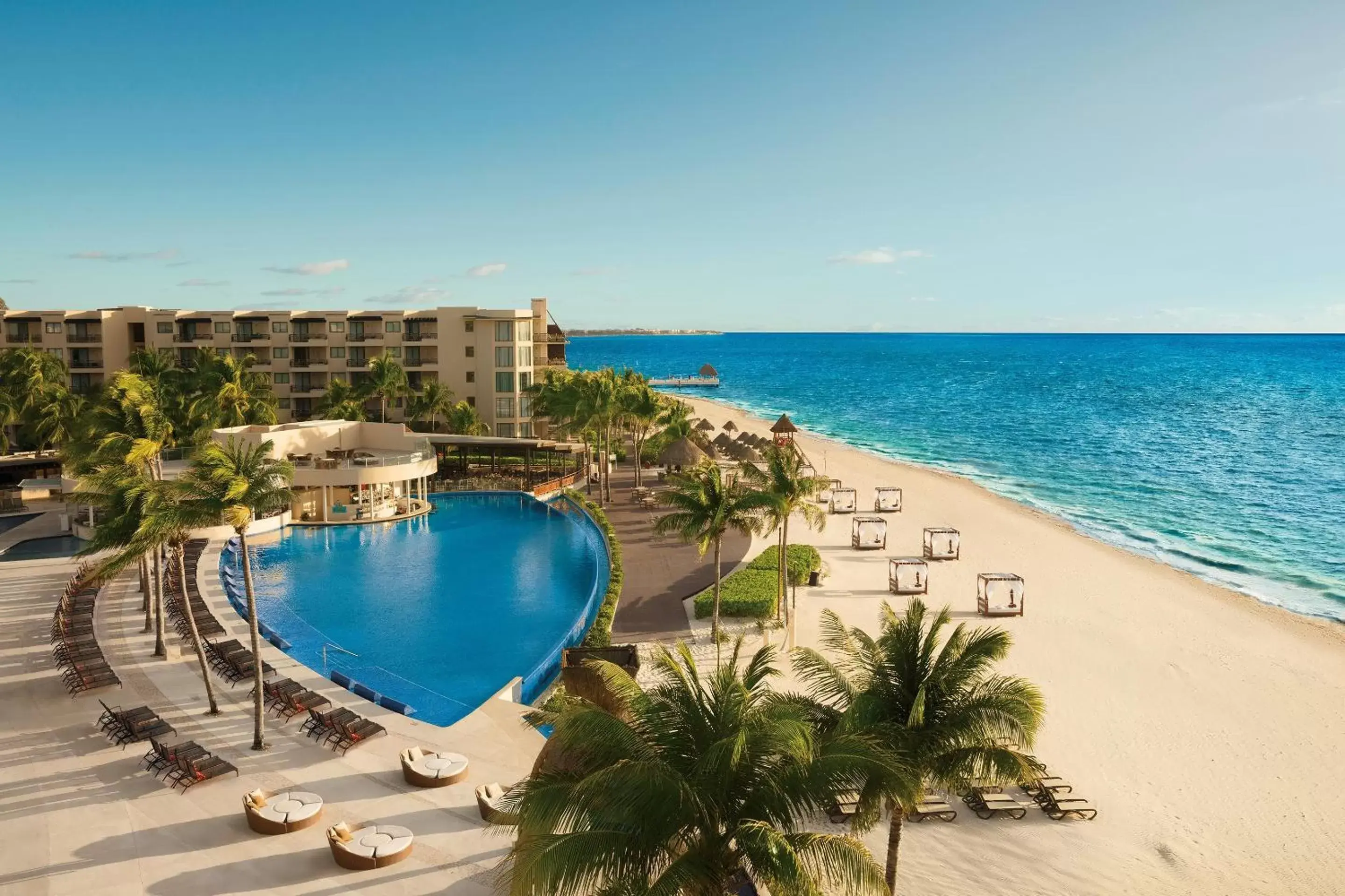 Property building, Pool View in Dreams Riviera Cancun Resort & Spa - All Inclusive