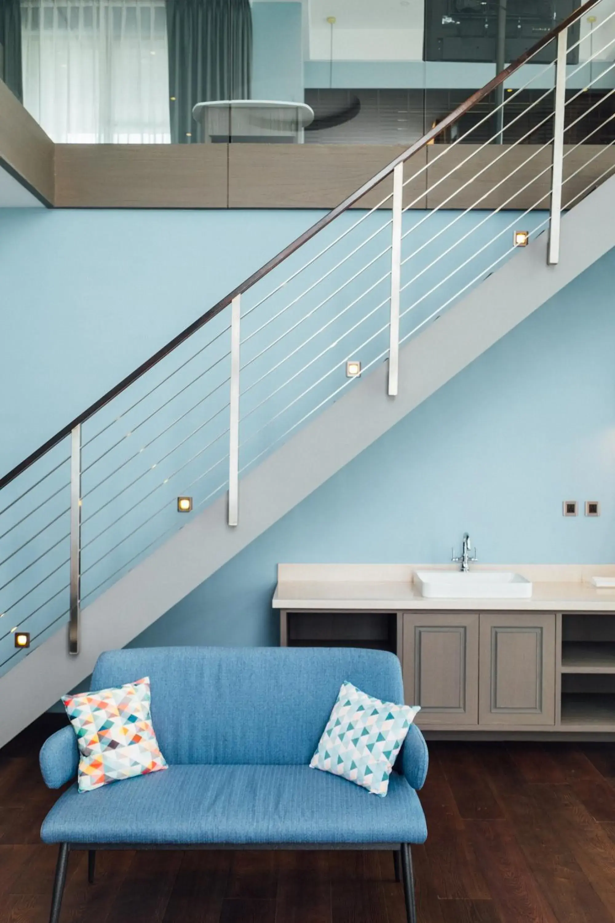 Decorative detail, Seating Area in Chez Nous