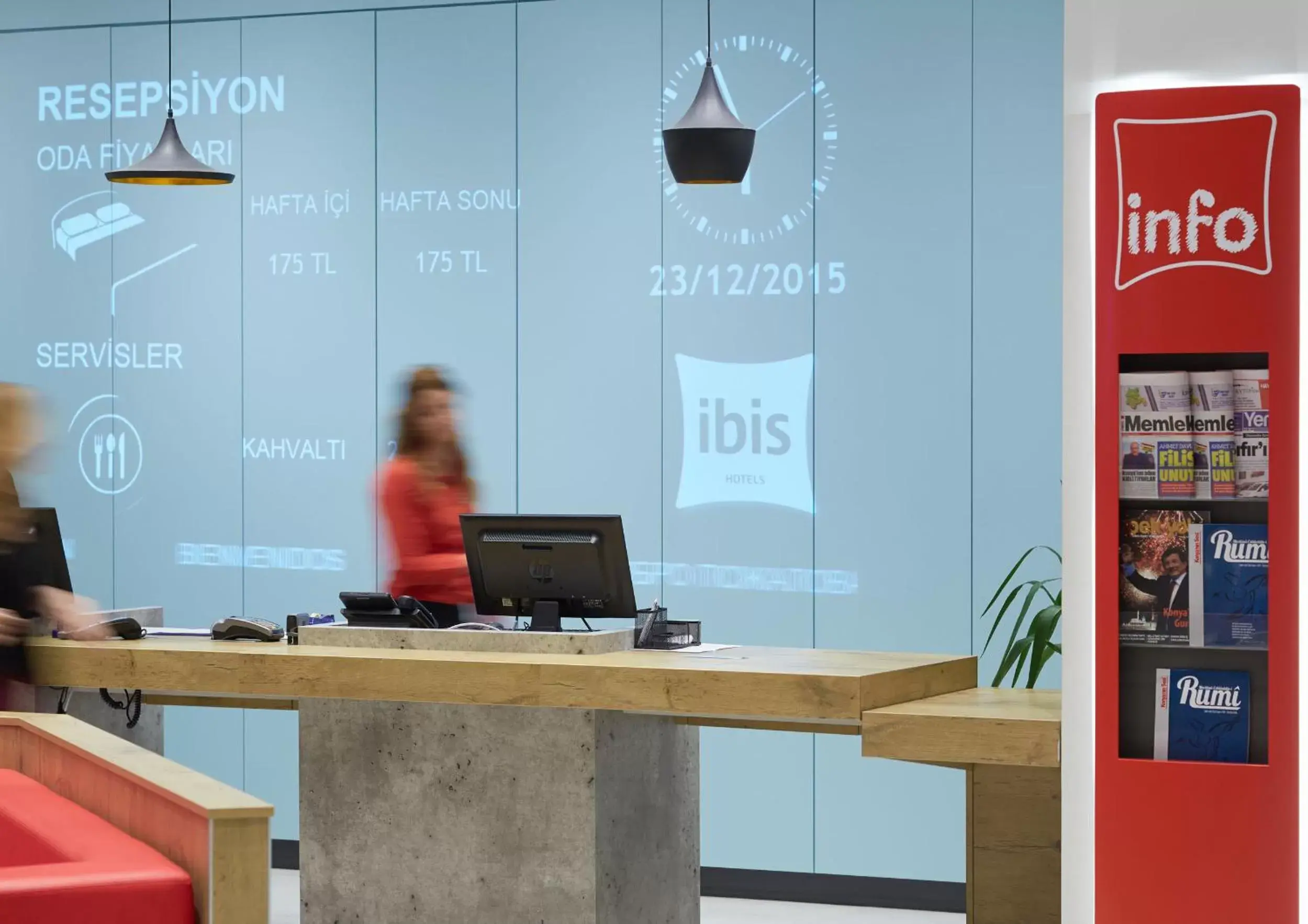 Lobby or reception in Ibis Konya Lobby or reception in Ibis Konya