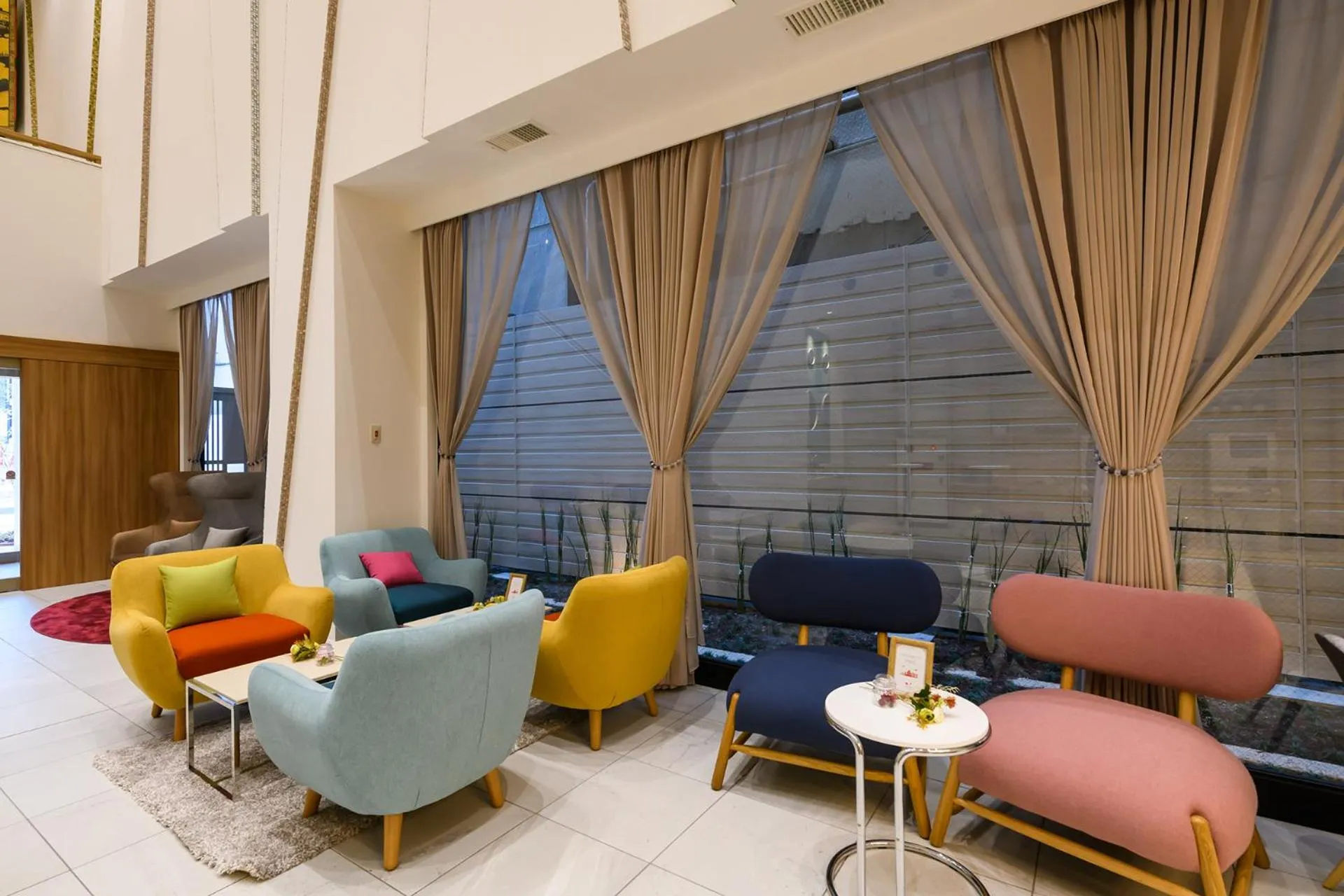 Lobby or reception in Hotel Sobial Namba Daikokucho