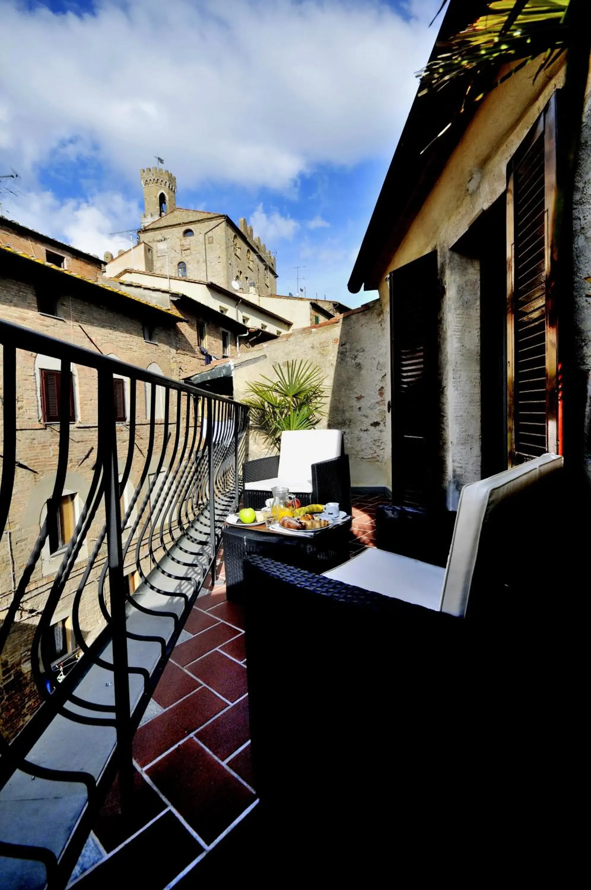 Balcony/Terrace in Hotel Volterra In