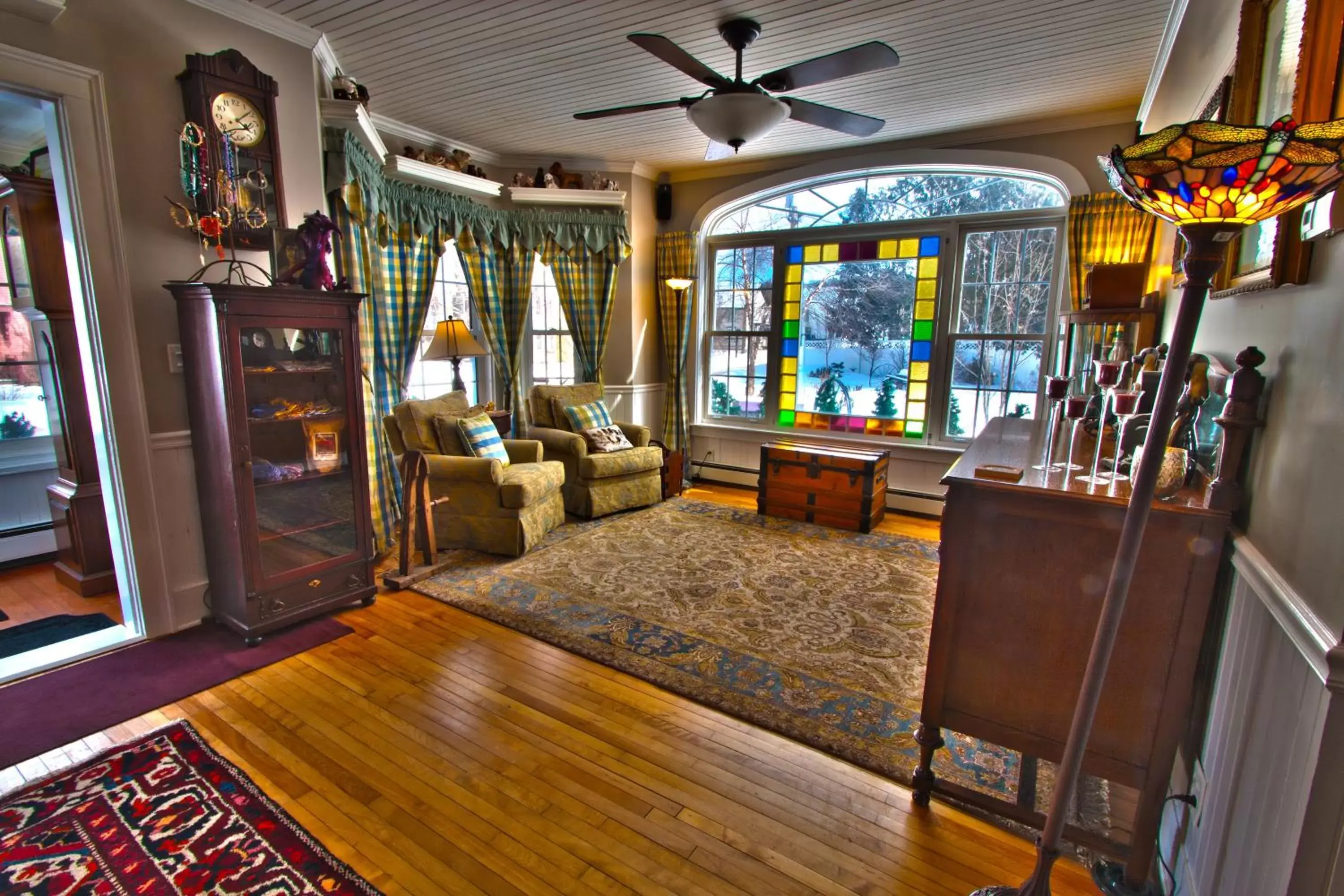 Living room in Phineas Swann Inn & Spa