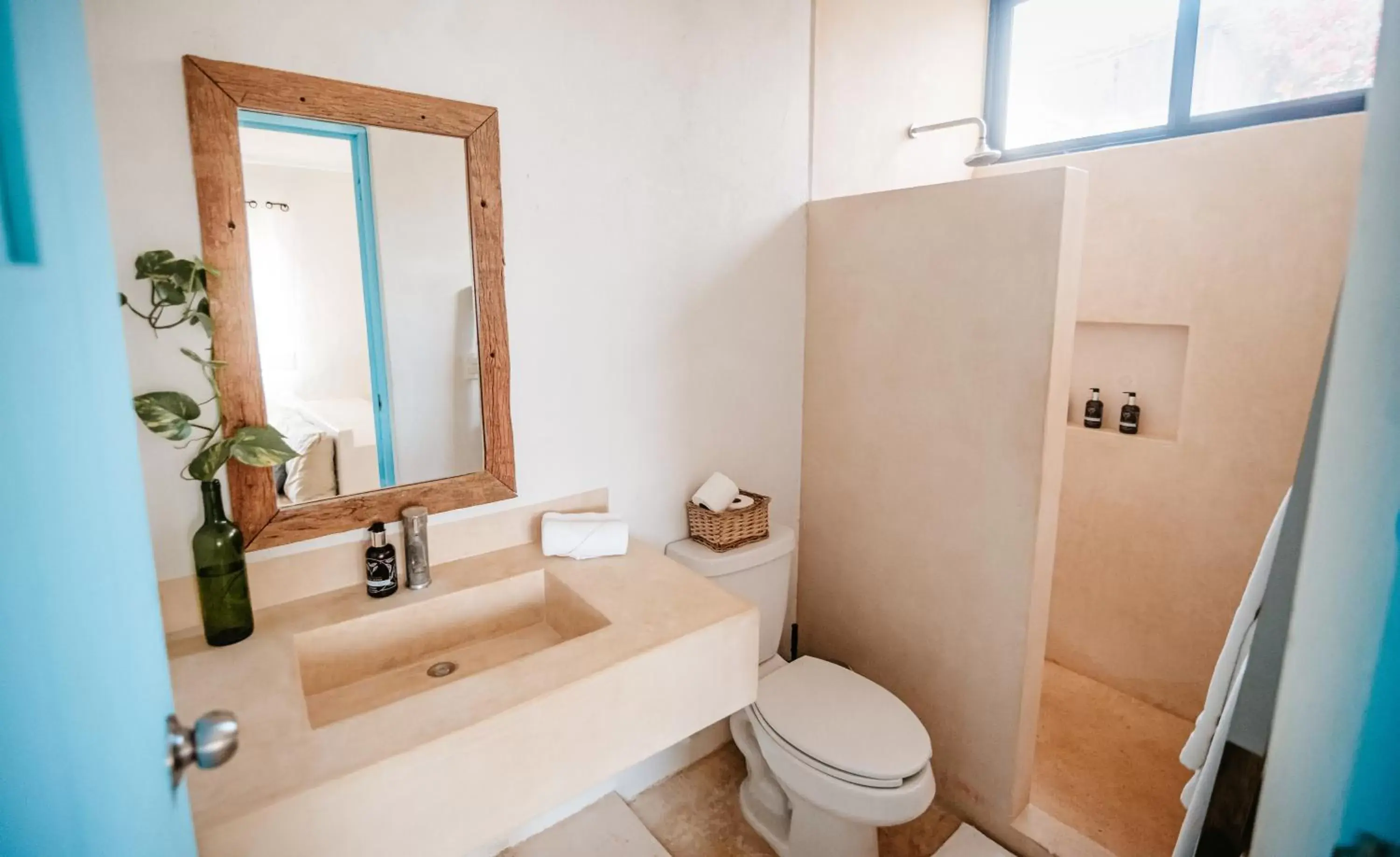 Bathroom in LunArena Boutique Beach Hotel Yucatan Mexico