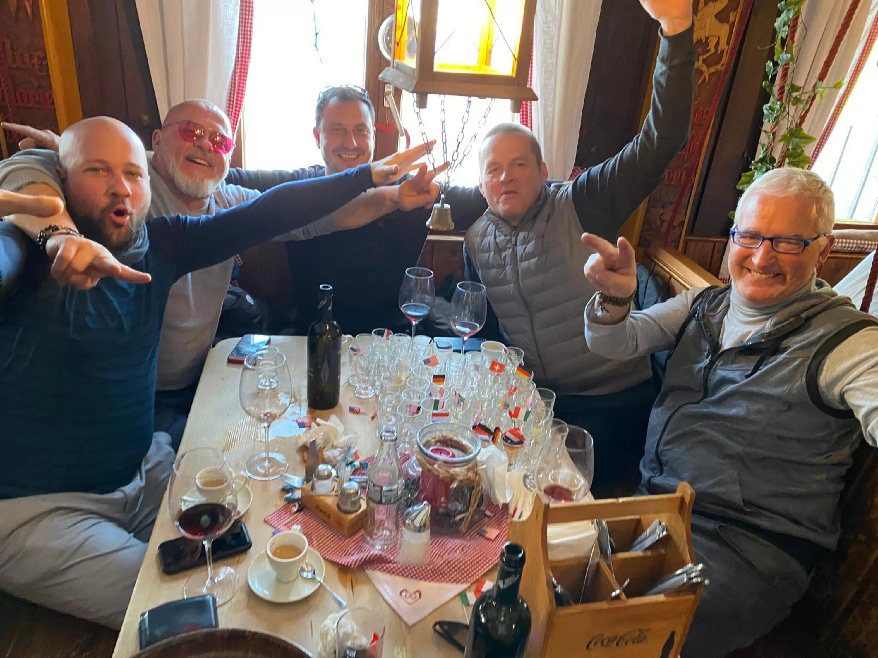 Hocheckhuette On Top of the Kitzbuehel Hahnenkamm Mountain