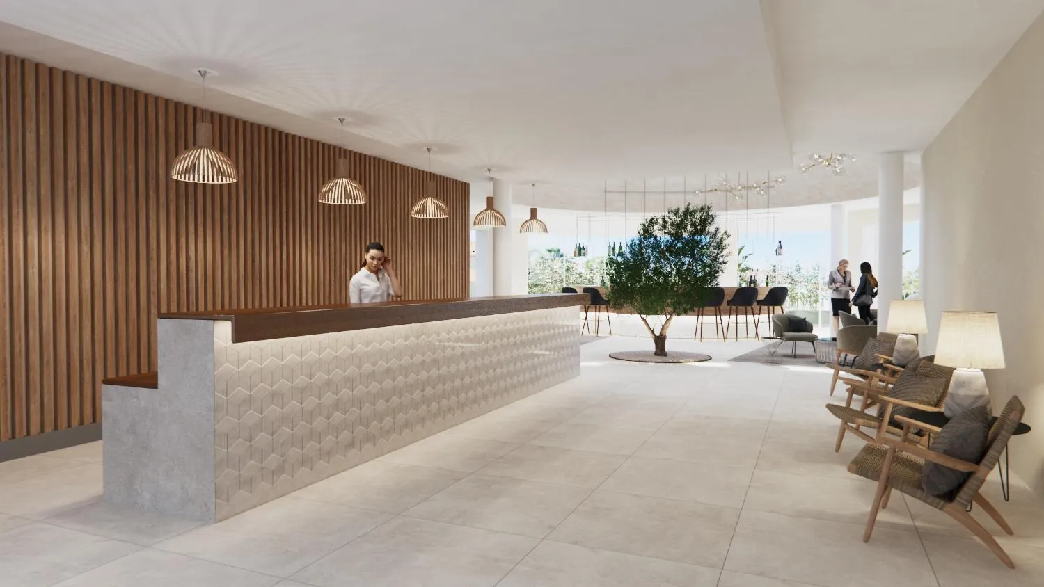 Lobby or reception in Eden Villas & Apartments