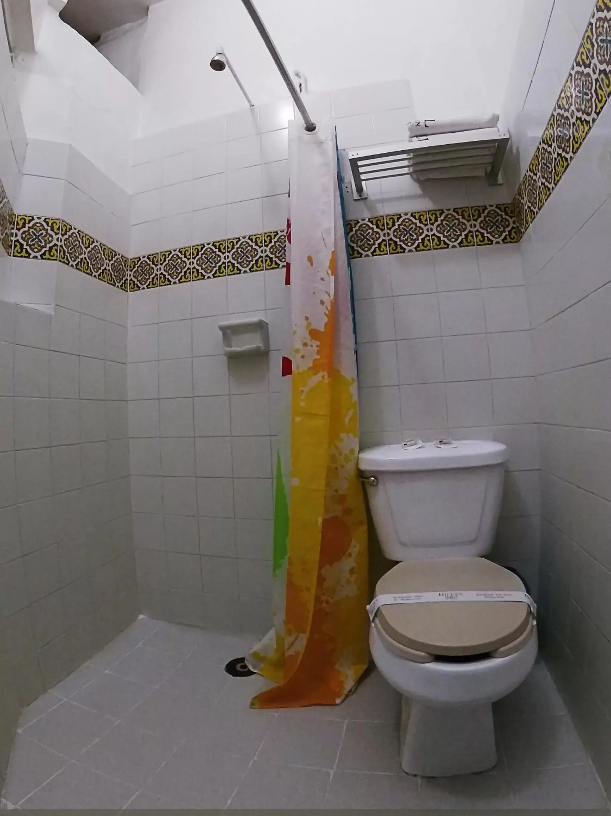 Shower, Bathroom in Hotel el Carmen