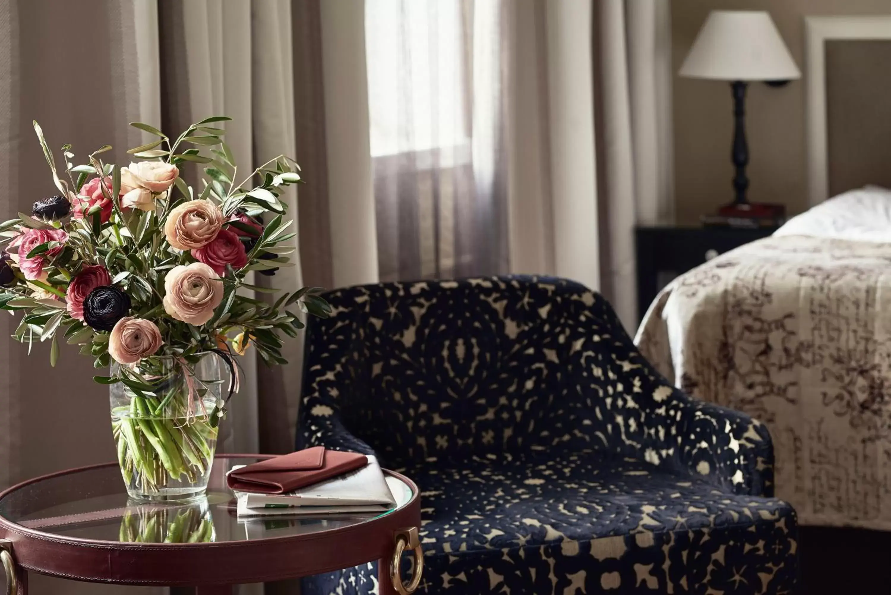 Decorative detail, Bed in Hotel Haven Decorative detail, Bed in Hotel Haven