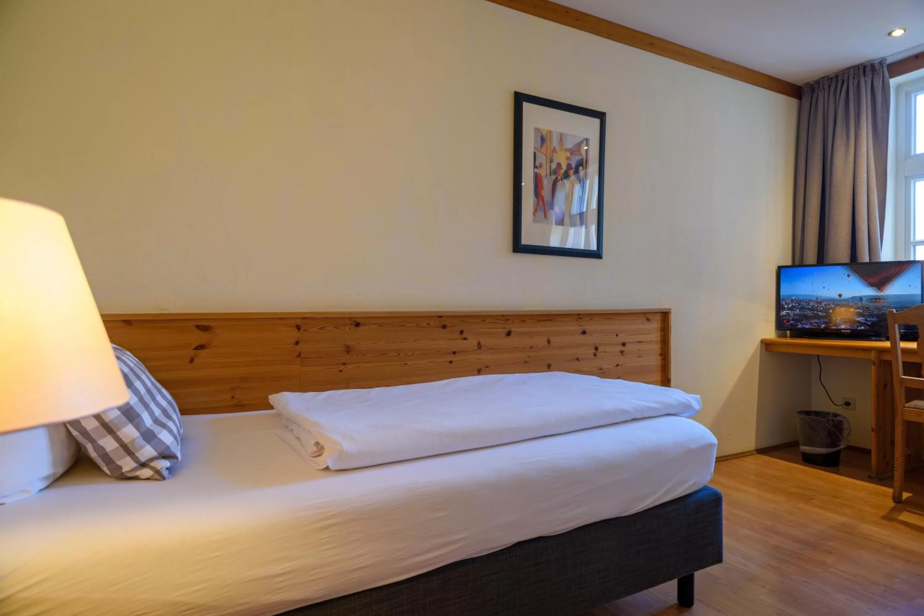 Bed in Hotel Zum Harzer