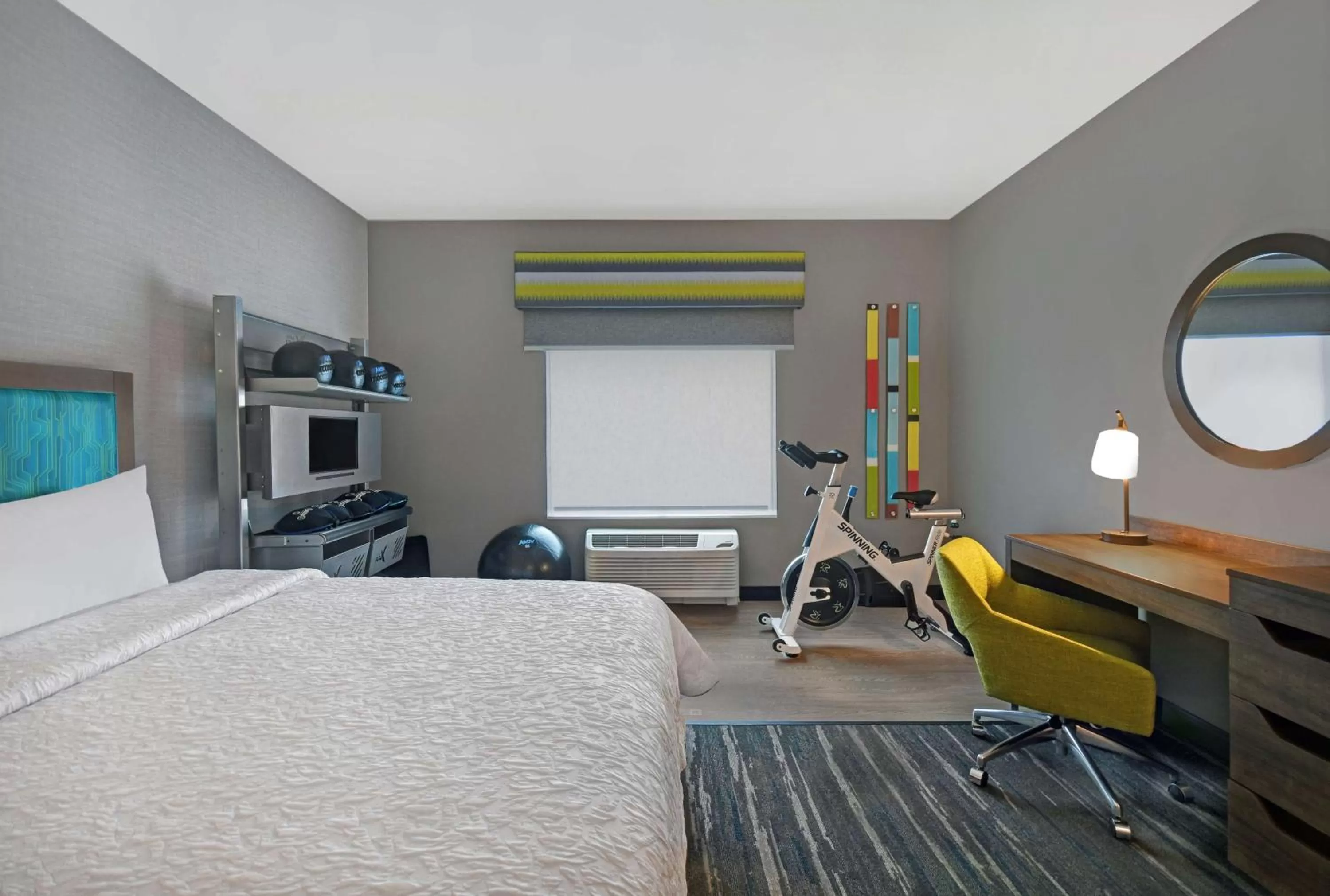 Bedroom, Bed in Hampton Inn Las Vegas Strip South, NV 89123