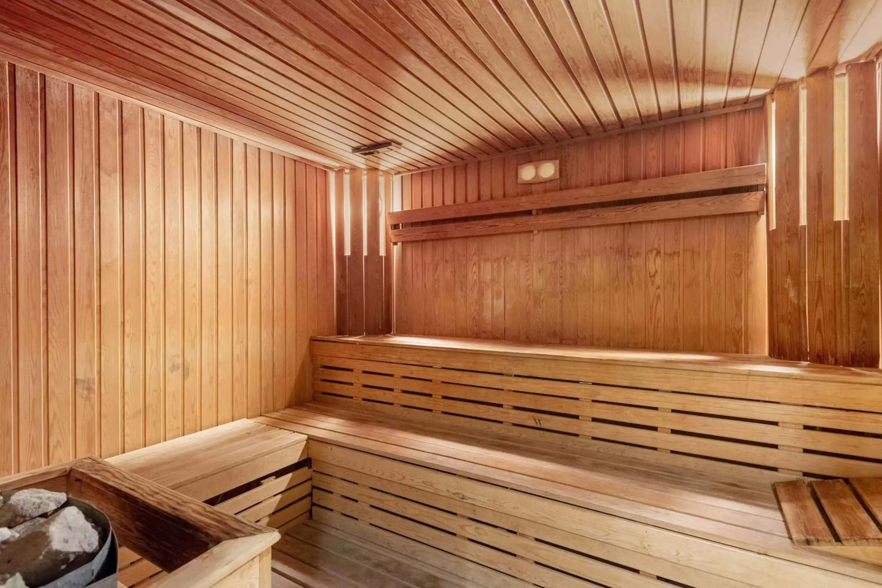 Sauna in Radisson Blu Hotel Alexandria