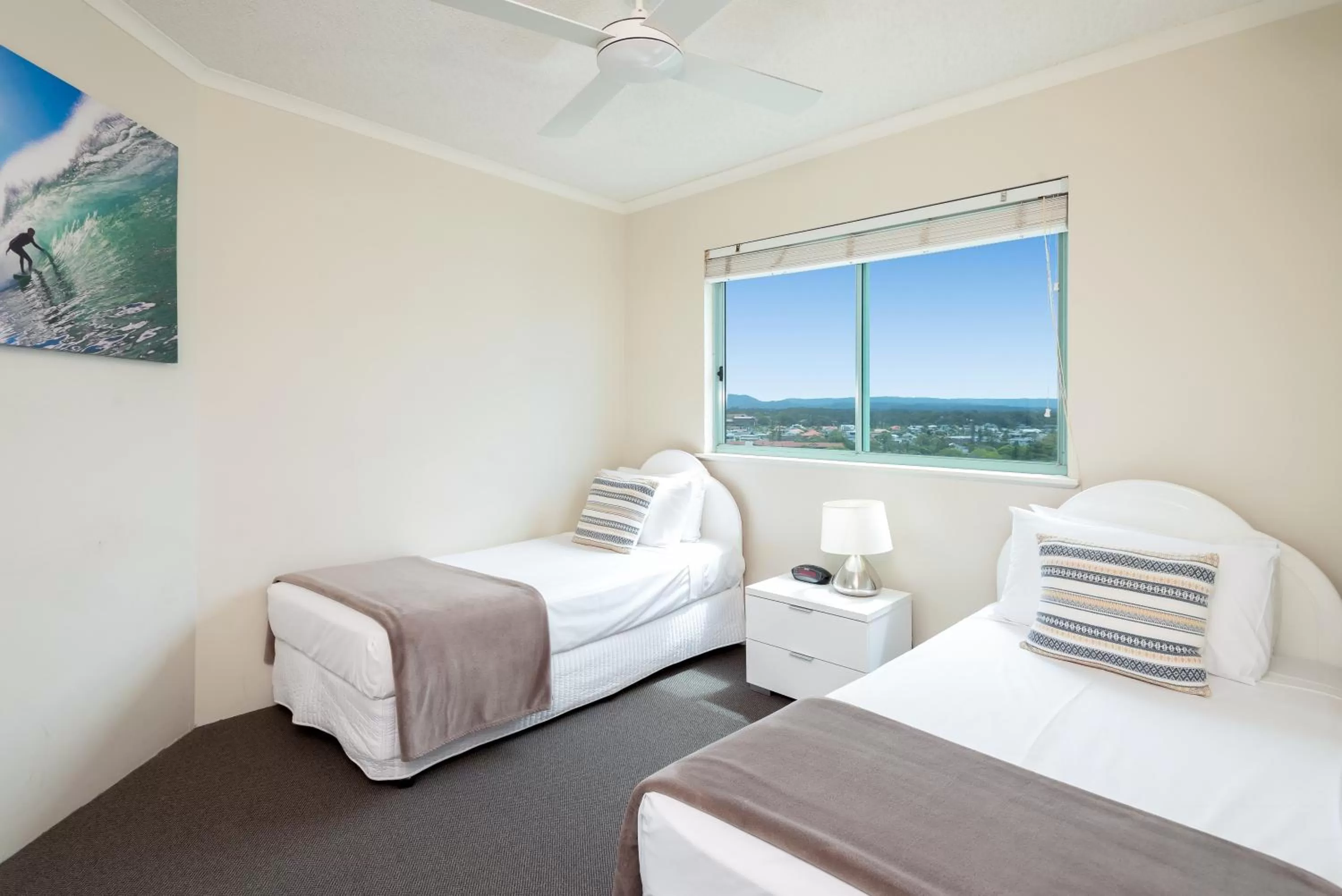 Bedroom, Bed in The Waterford on Main Beach