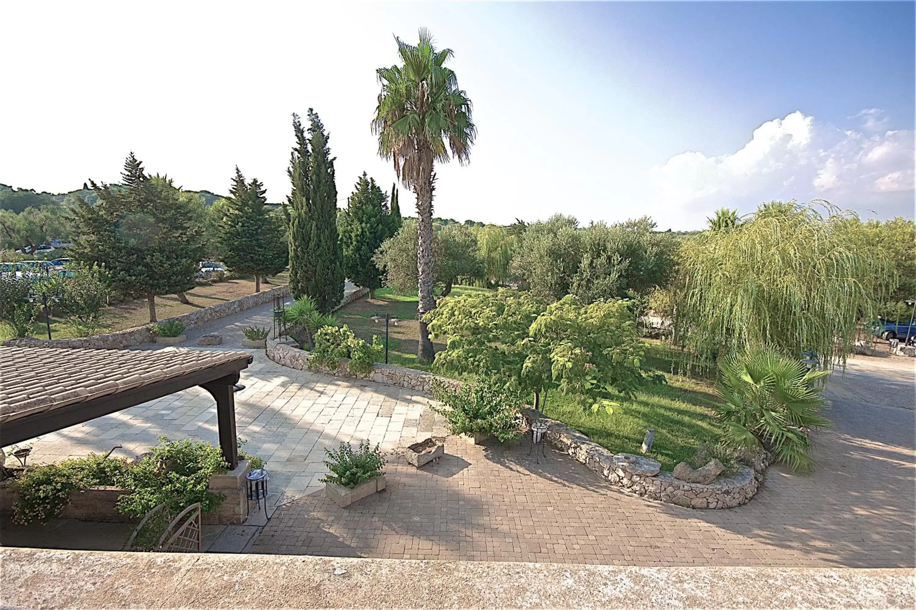 Garden, Garden View in Hotel Masseria Le Pajare