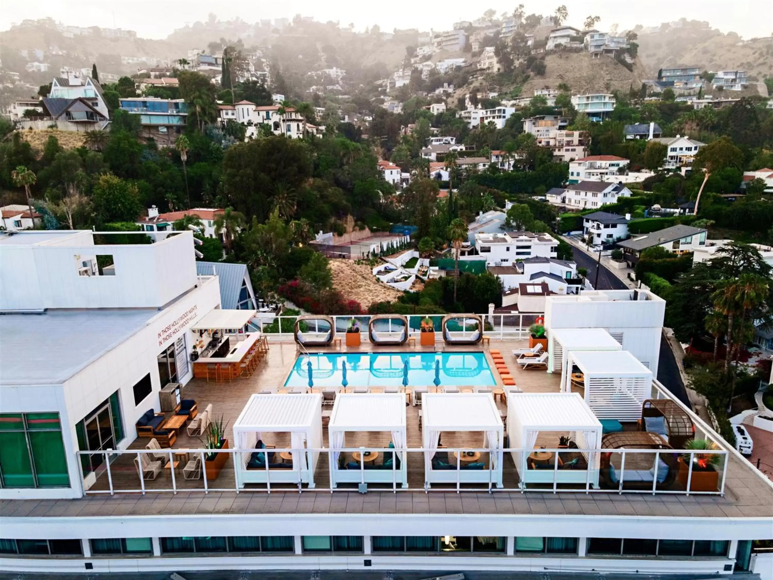 Property building, Pool View in Andaz West Hollywood-a concept by Hyatt