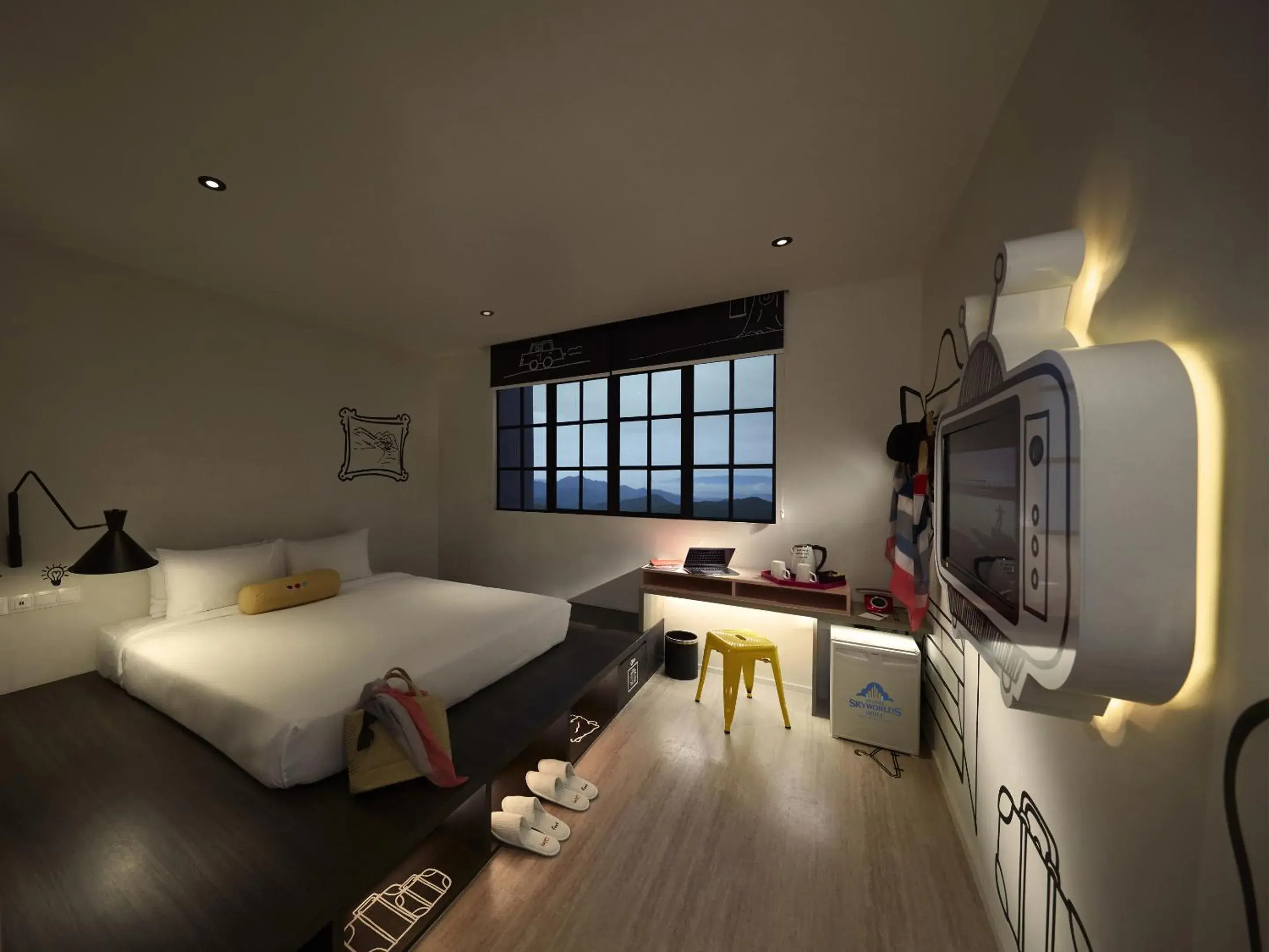 Bed in Resorts World Genting - Genting SkyWorlds Hotel