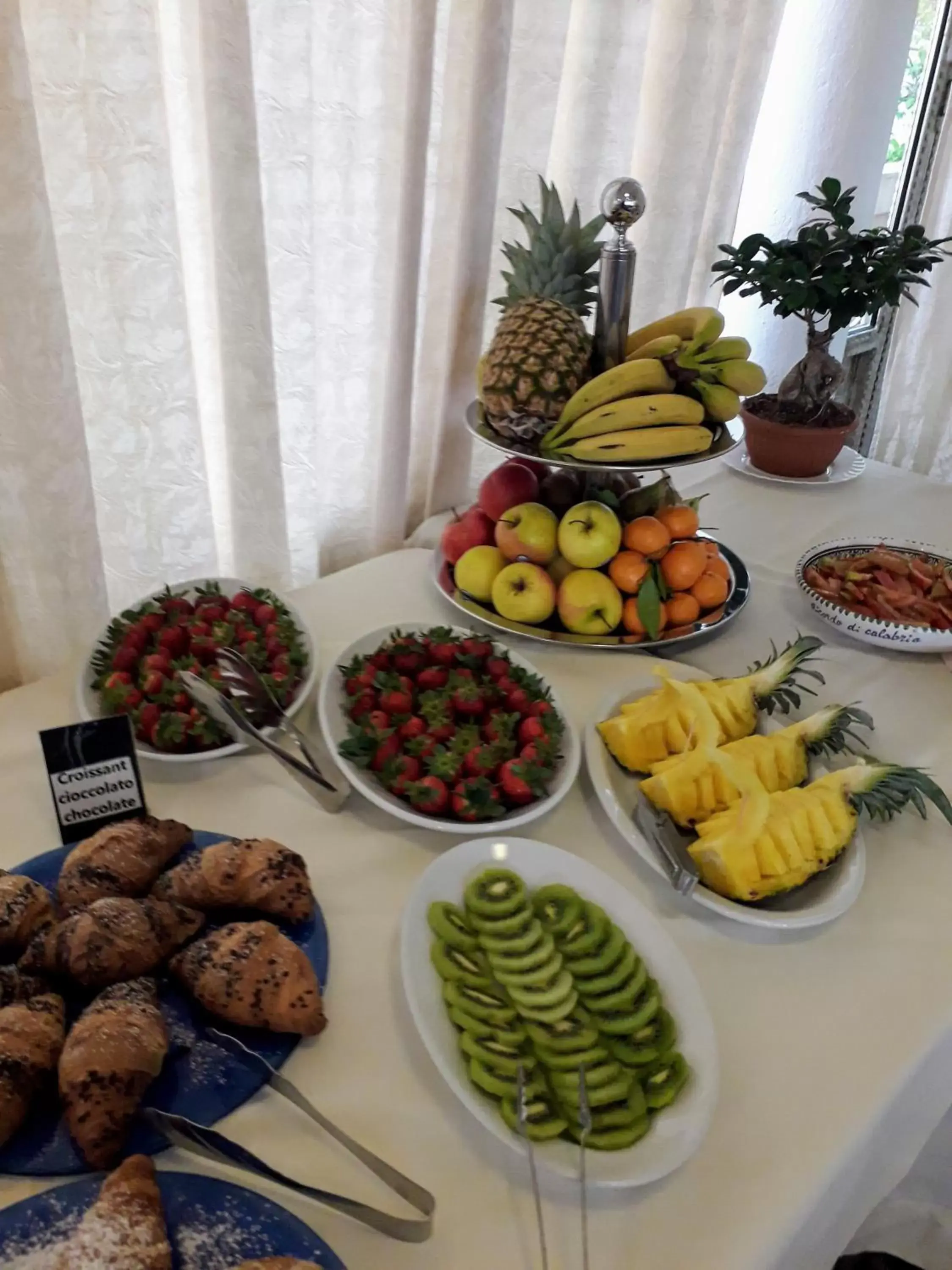 Food close-up in Hotel Villa Antica Tropea