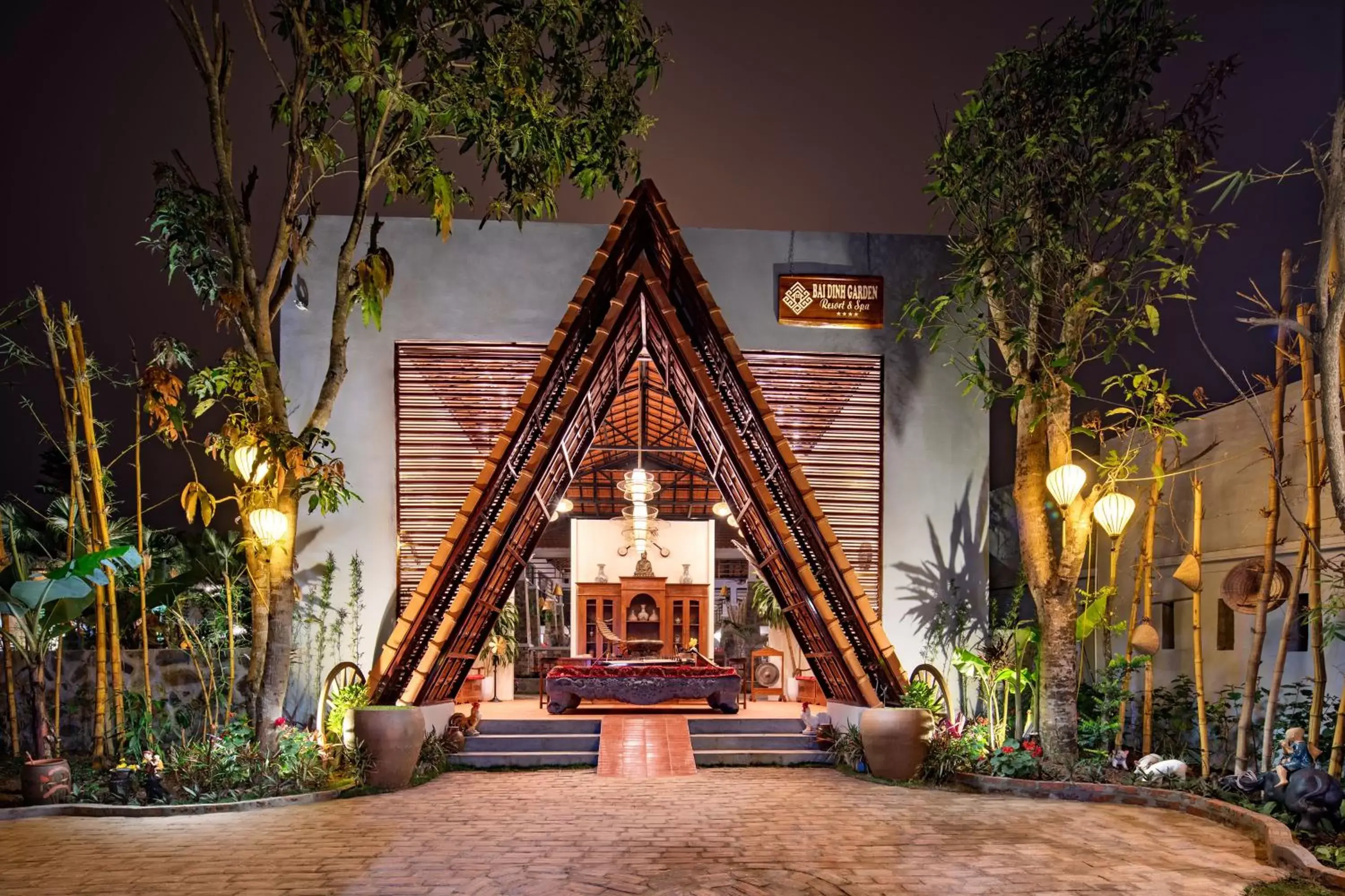 Facade/entrance in Bai Dinh Garden Resort & Spa Facade/entrance in Bai Dinh Garden Resort & Spa