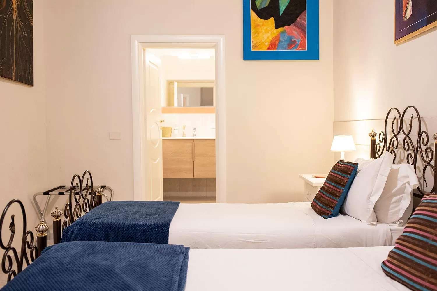 Bedroom, Bed in Domus Borbonica