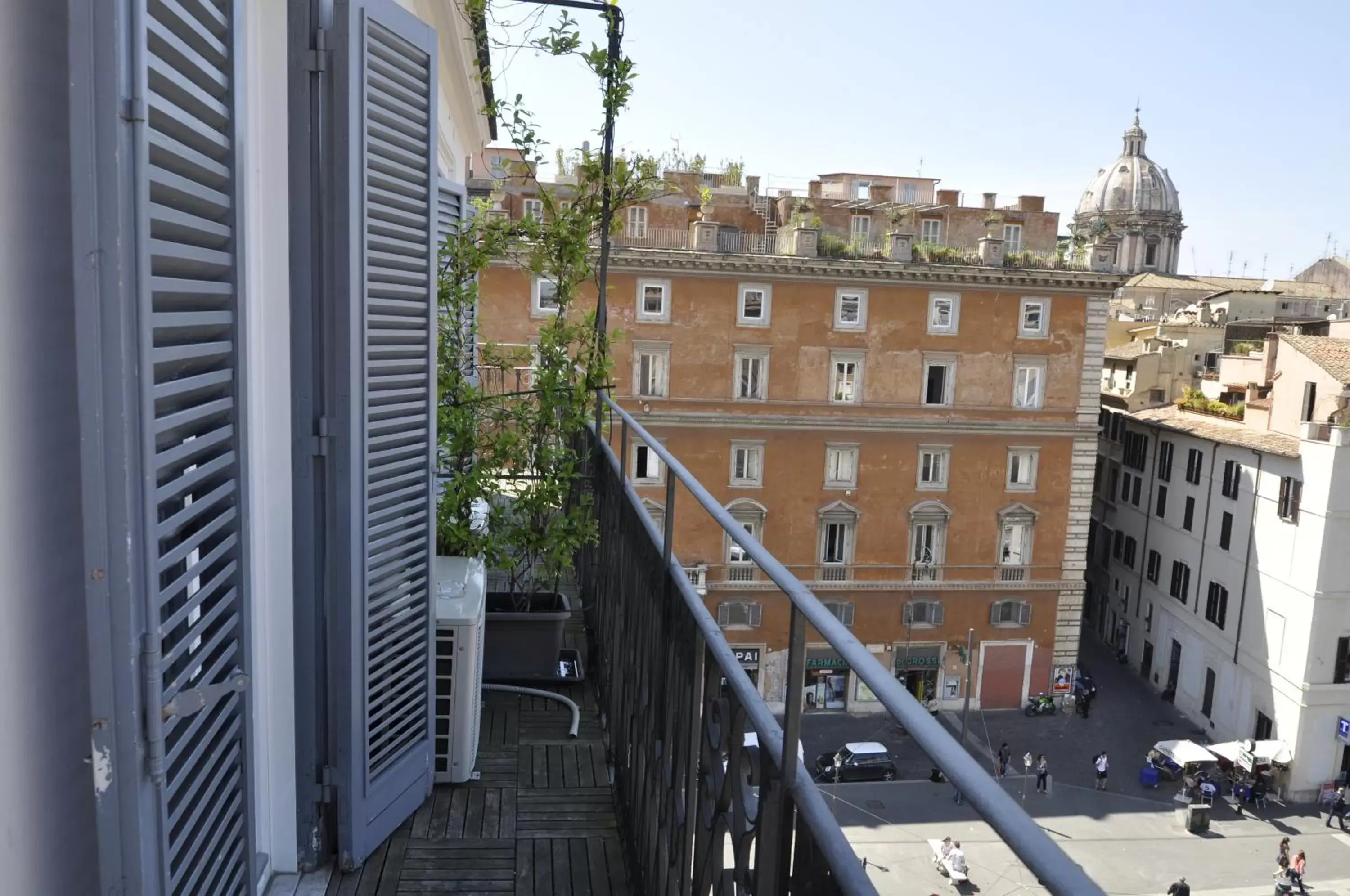 Balcony/Terrace in Relais Badoer