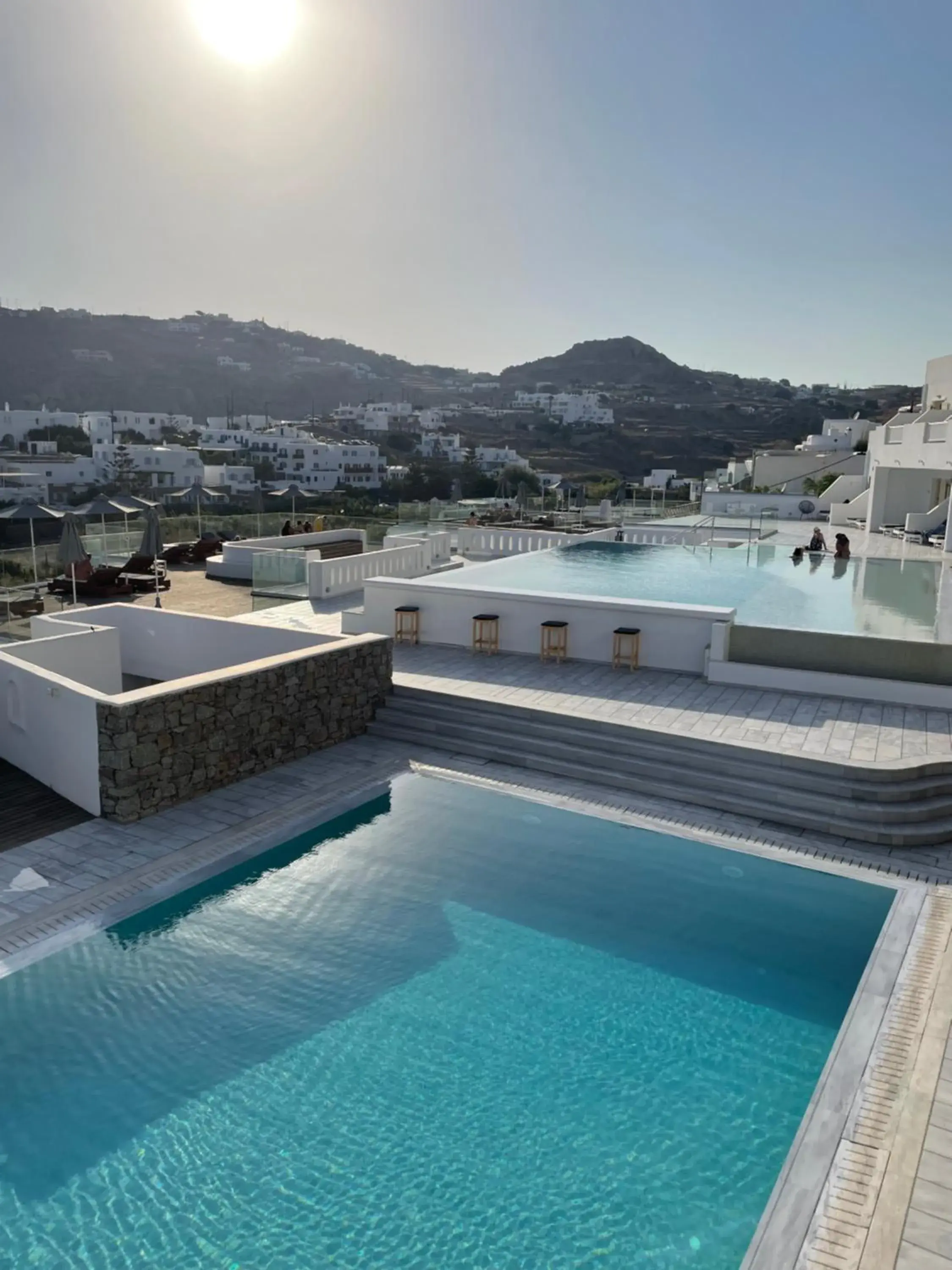 Pool view, Swimming Pool in The George Hotel Mykonos