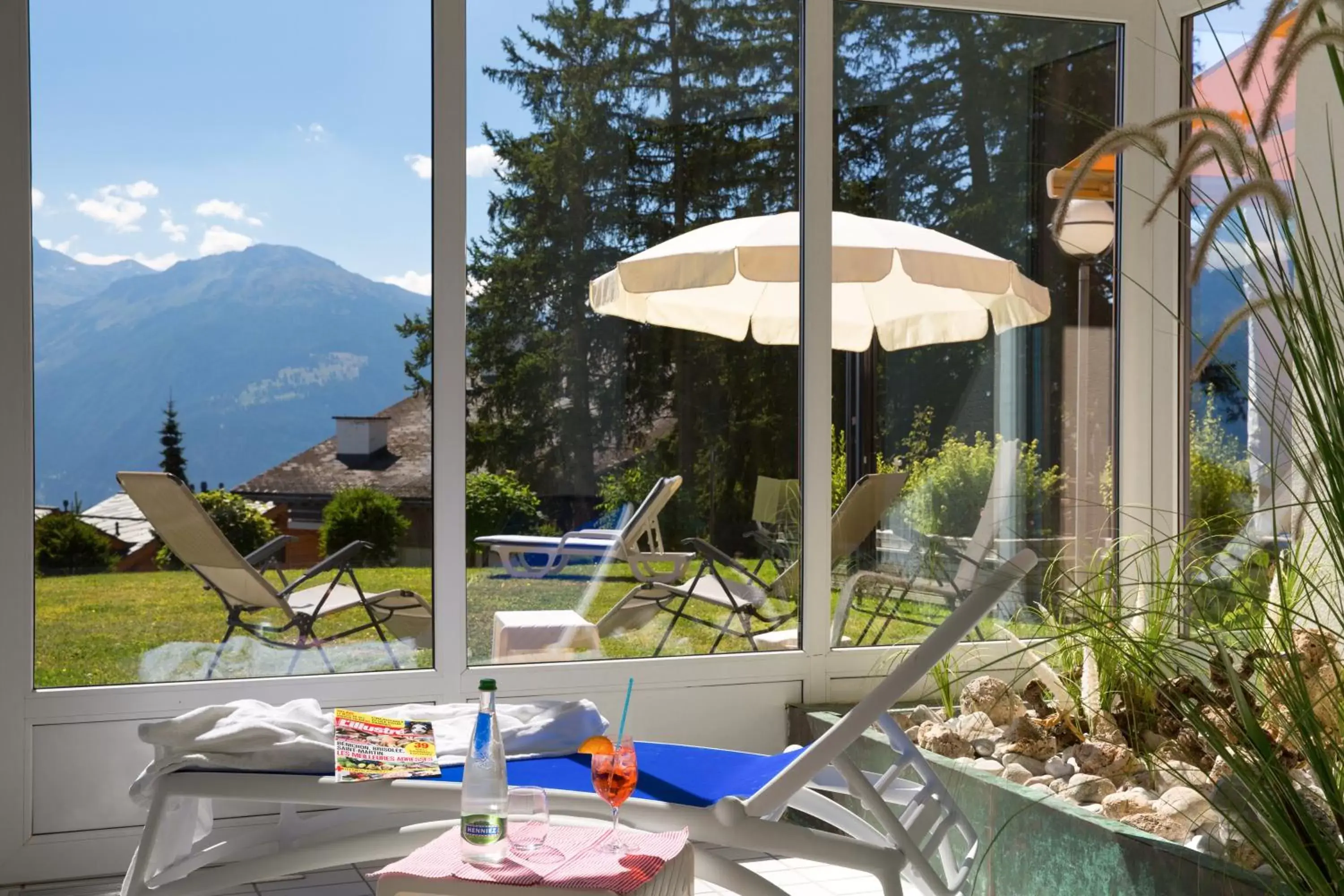 Spa and wellness centre/facilities, Restaurant/Places to Eat in Hotel Helvetia Intergolf