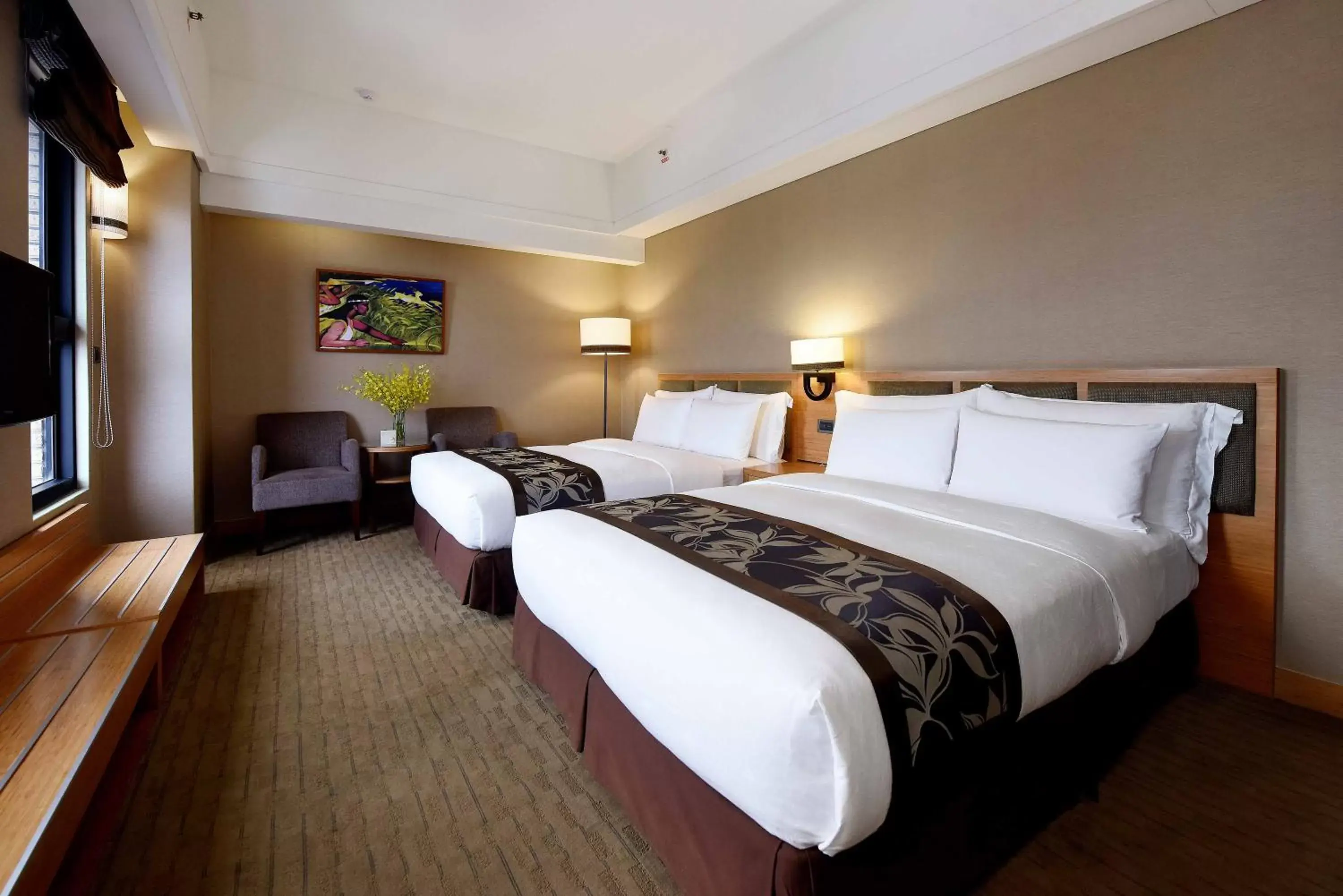 Bed in Fullon Hotel Hualien