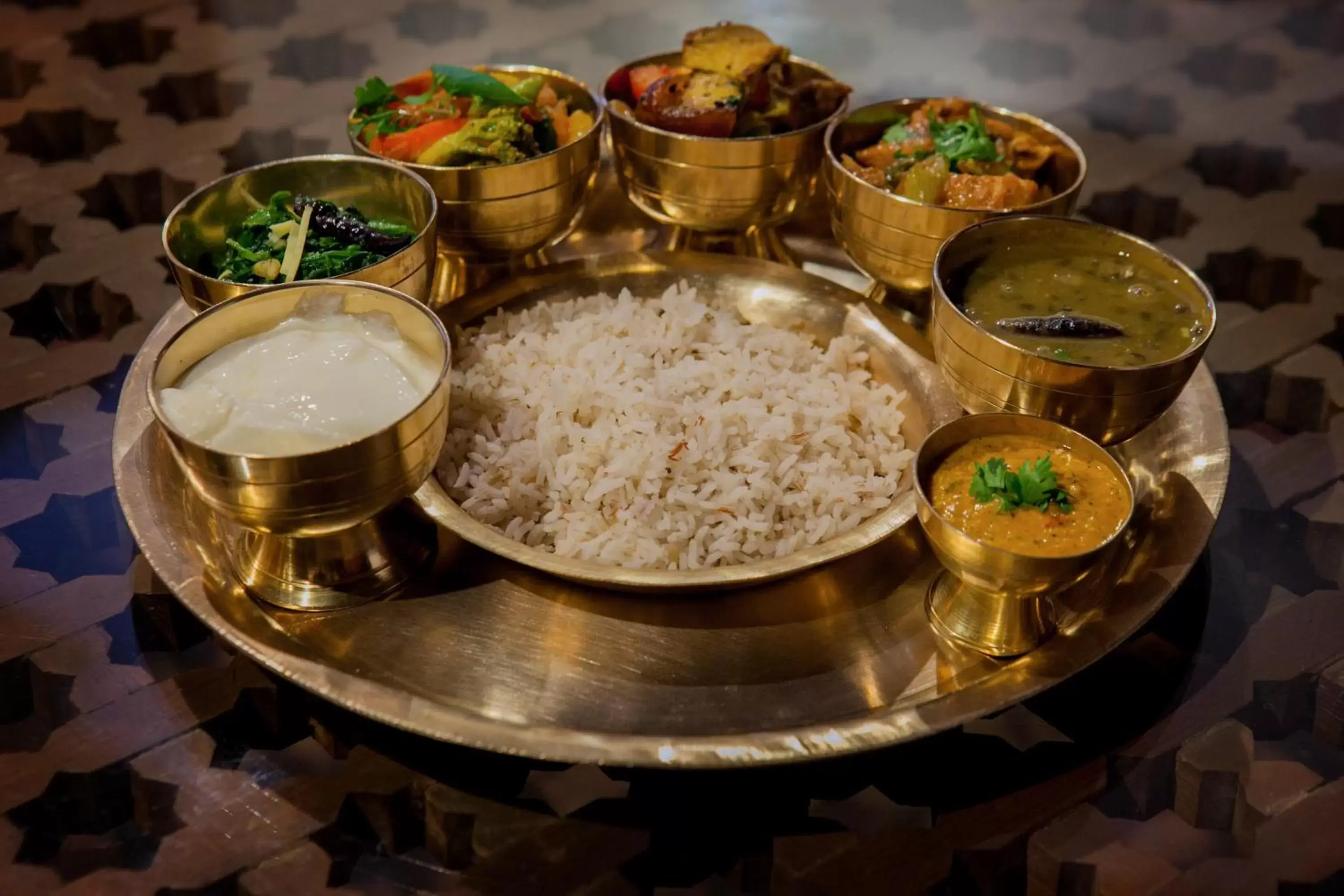 Food and drinks in Kantipur Temple House