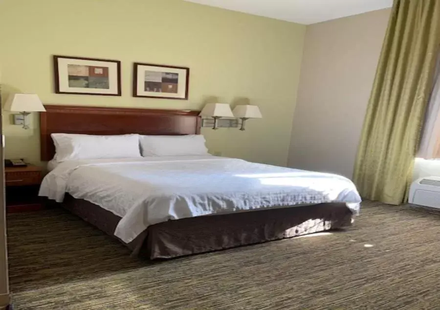 Bed in Candlewood Suites Temple, an IHG Hotel