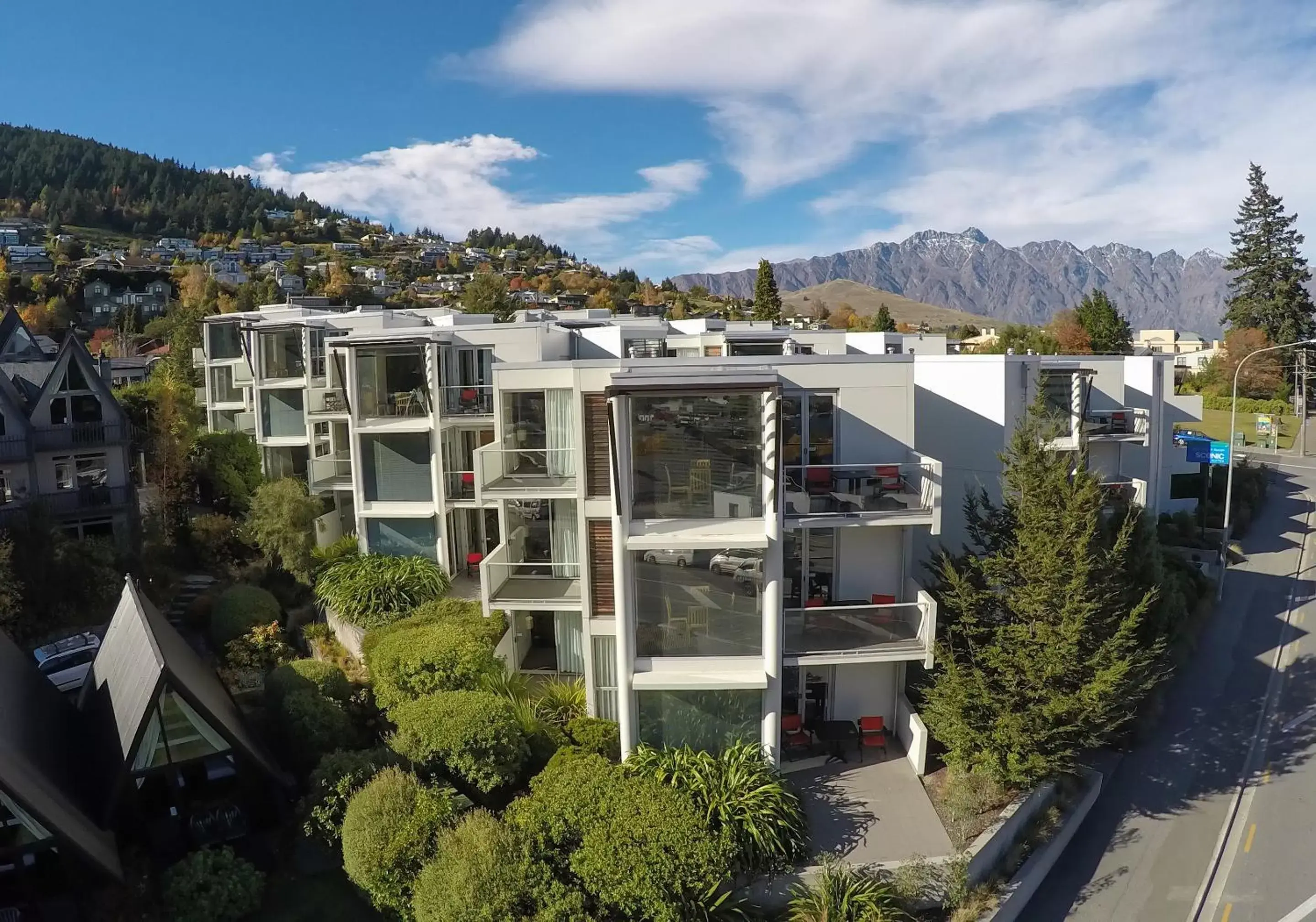 Property building in Scenic Suites Queenstown