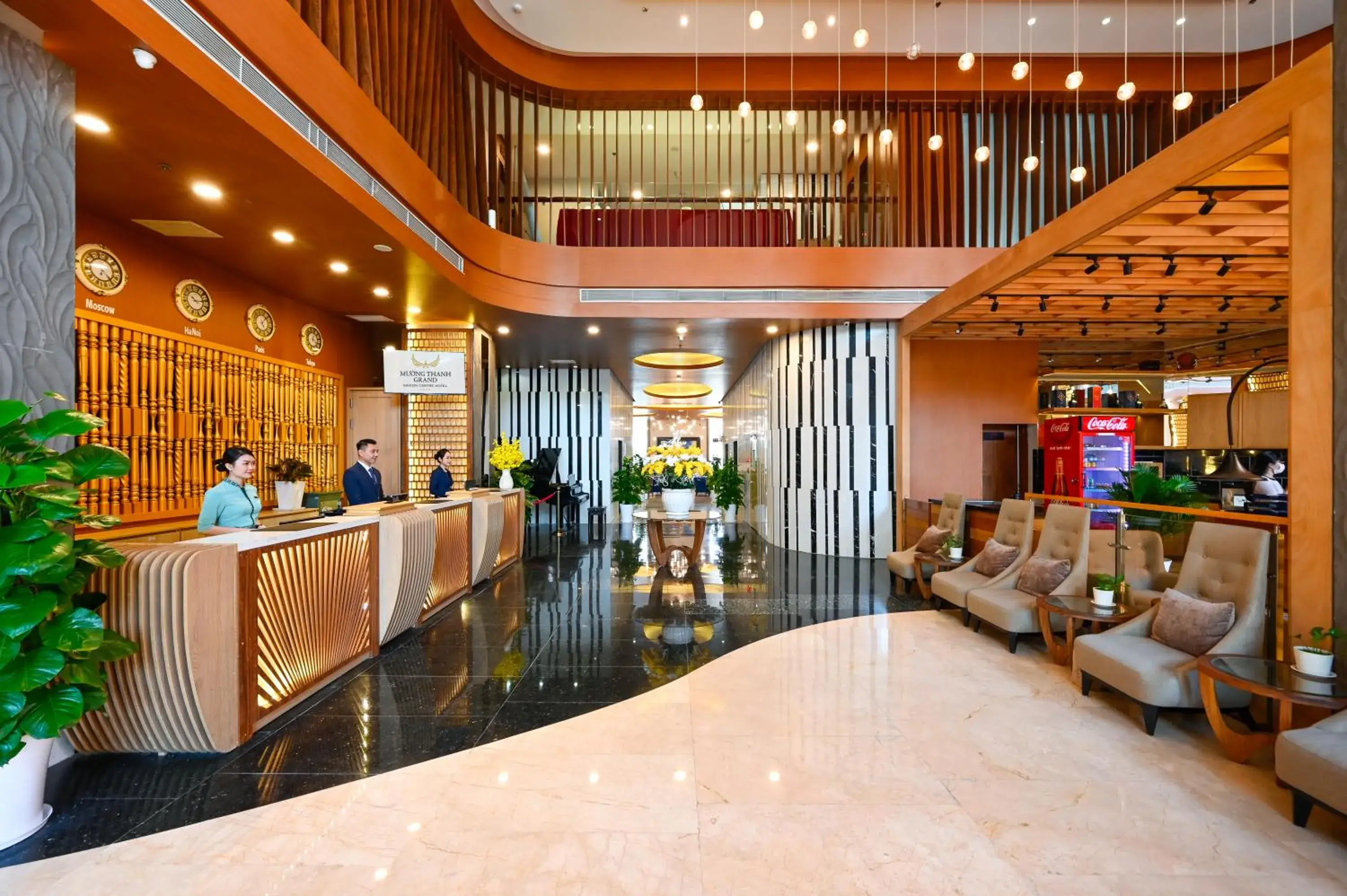 Lobby or reception, Lobby/Reception in Muong Thanh Grand Saigon Centre Hotel