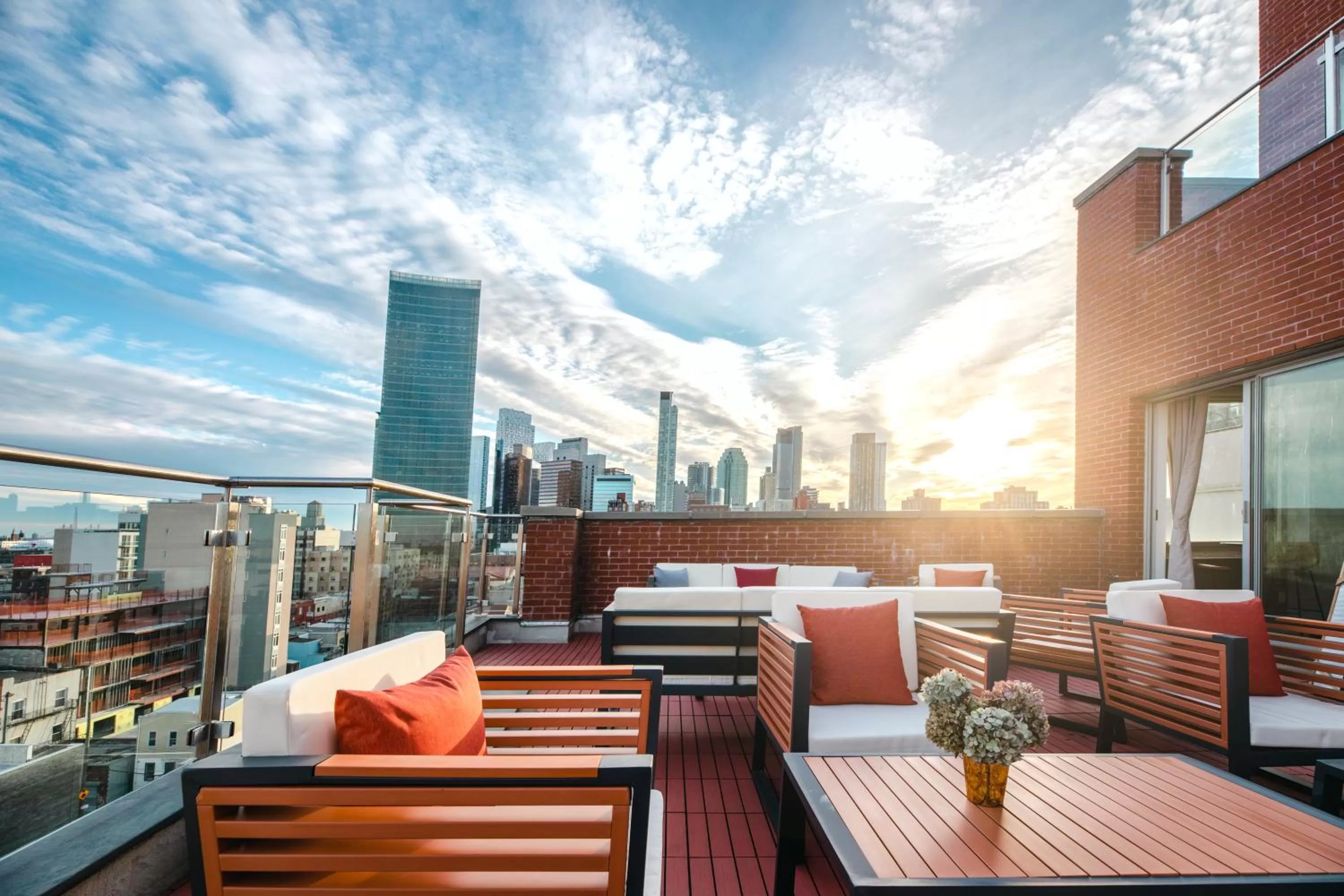 Patio in The Modernist Hotel