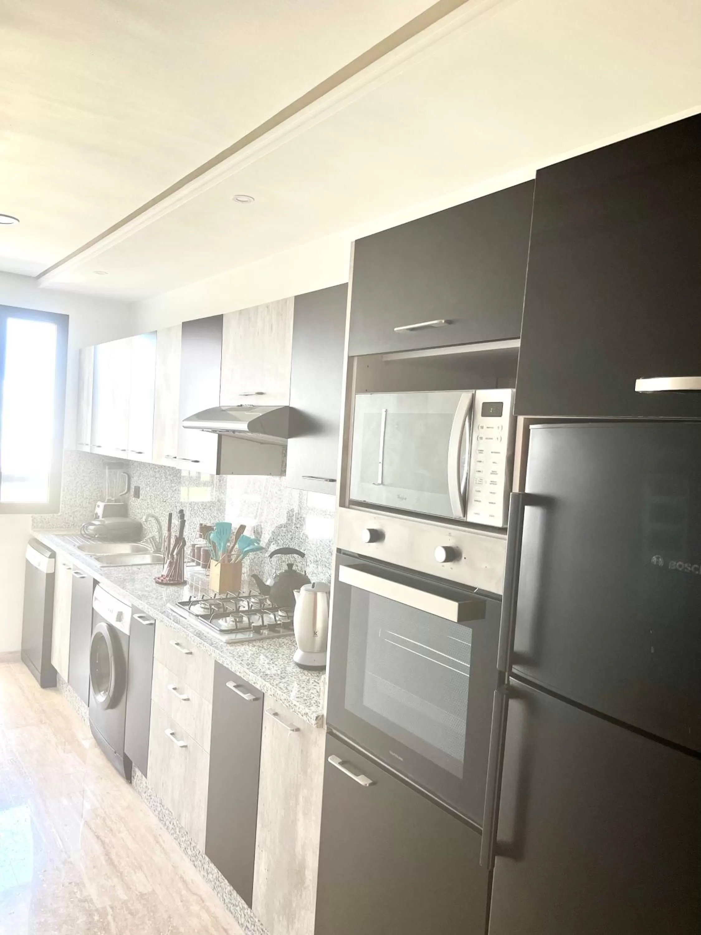 Kitchen or kitchenette in Luxury apartment 2
