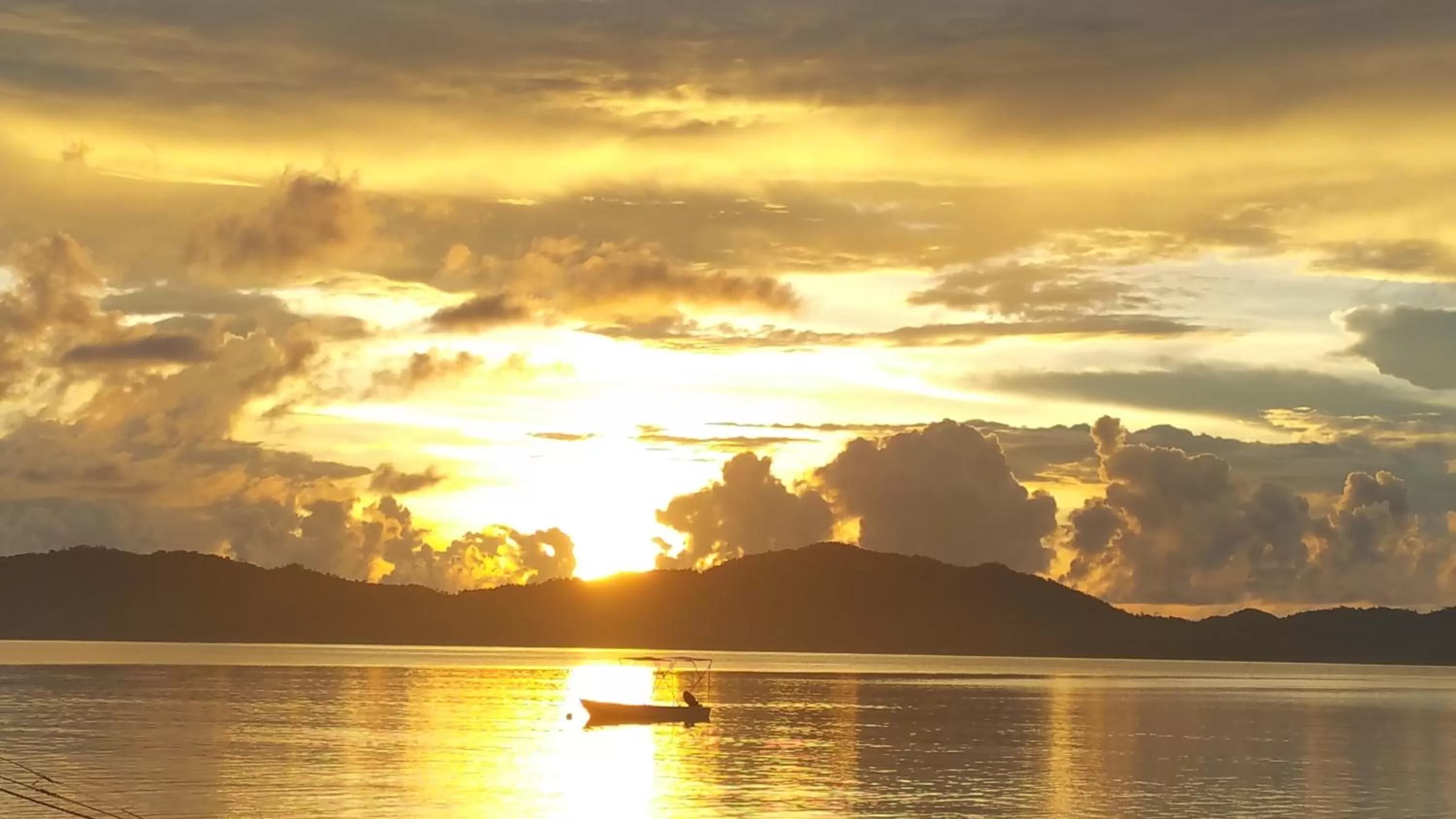 Sunset in Rubin Resort