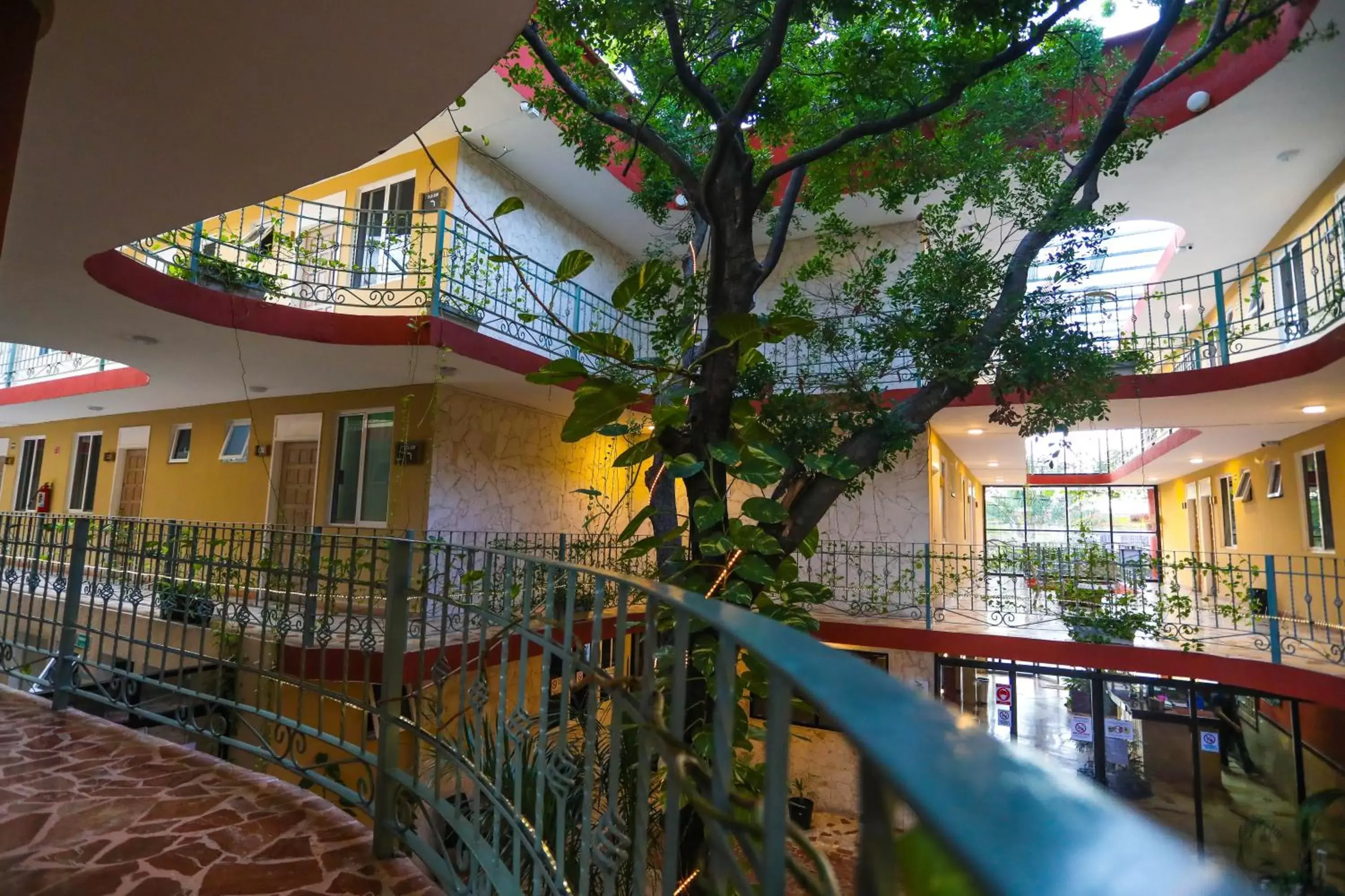 View (from property/room), Balcony/Terrace in Hotel Santa Maria