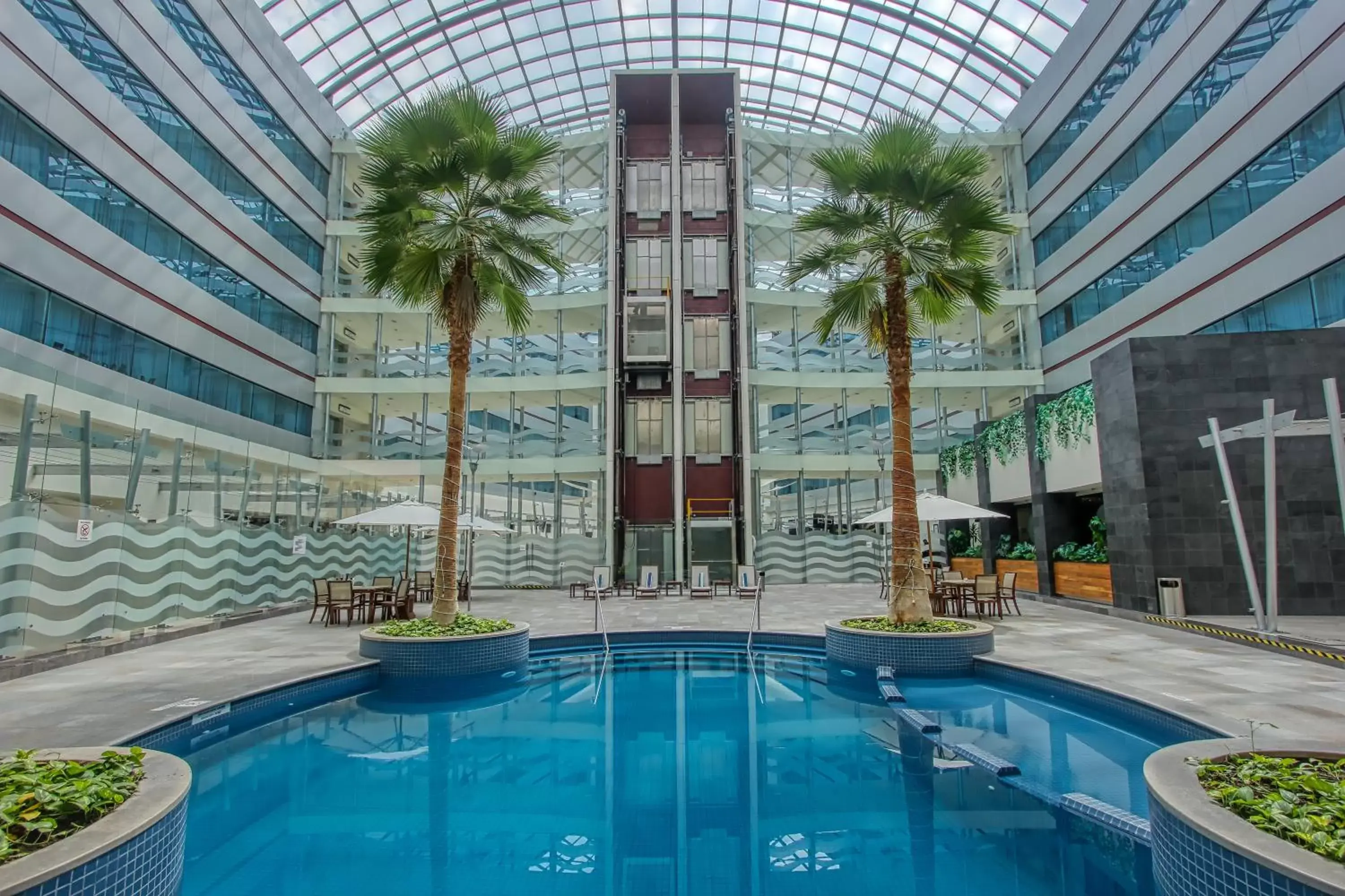 Swimming Pool in Crowne Plaza Leon, an IHG Hotel