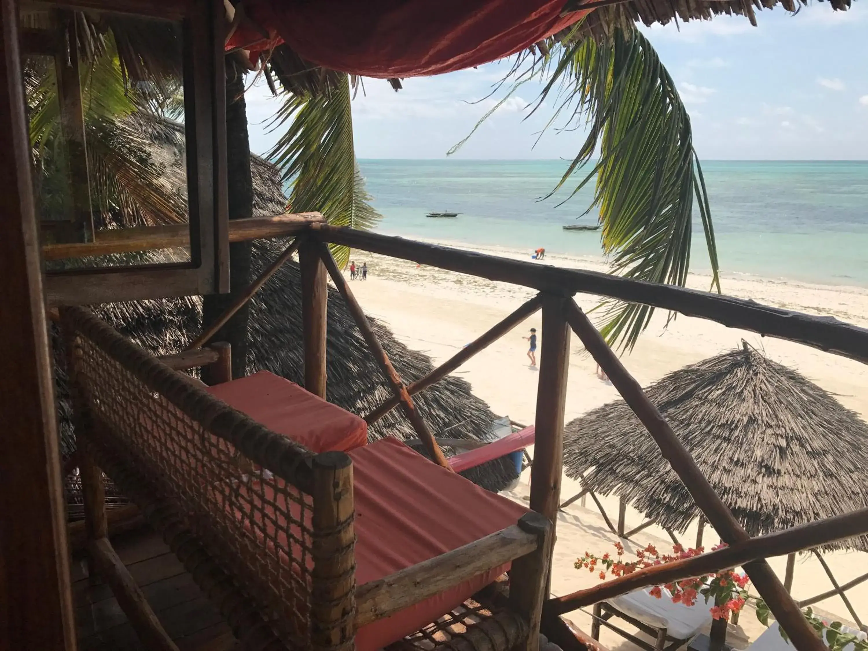 Balcony/Terrace, Beach in Sea View Lodge Boutique Hotel