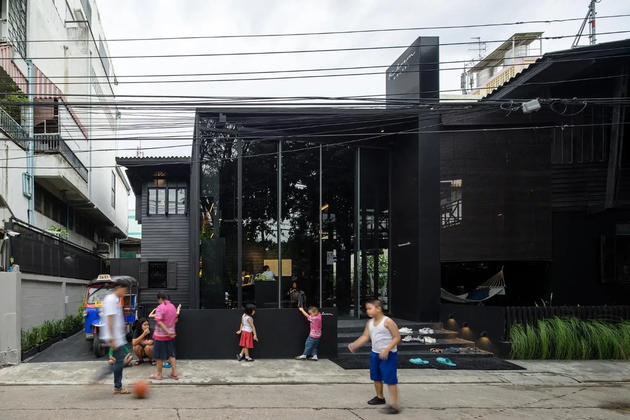 Property building in Kloem Hostel Property building in Kloem Hostel