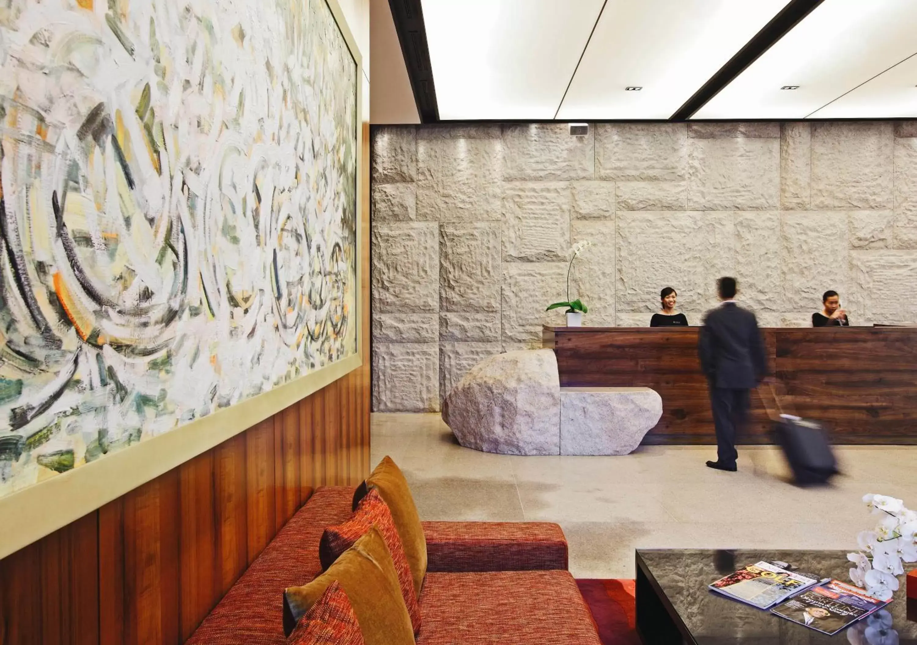 Lobby or reception in InterContinental Residences Saigon, an IHG Hotel Lobby or reception in InterContinental Residences Saigon, an IHG Hotel