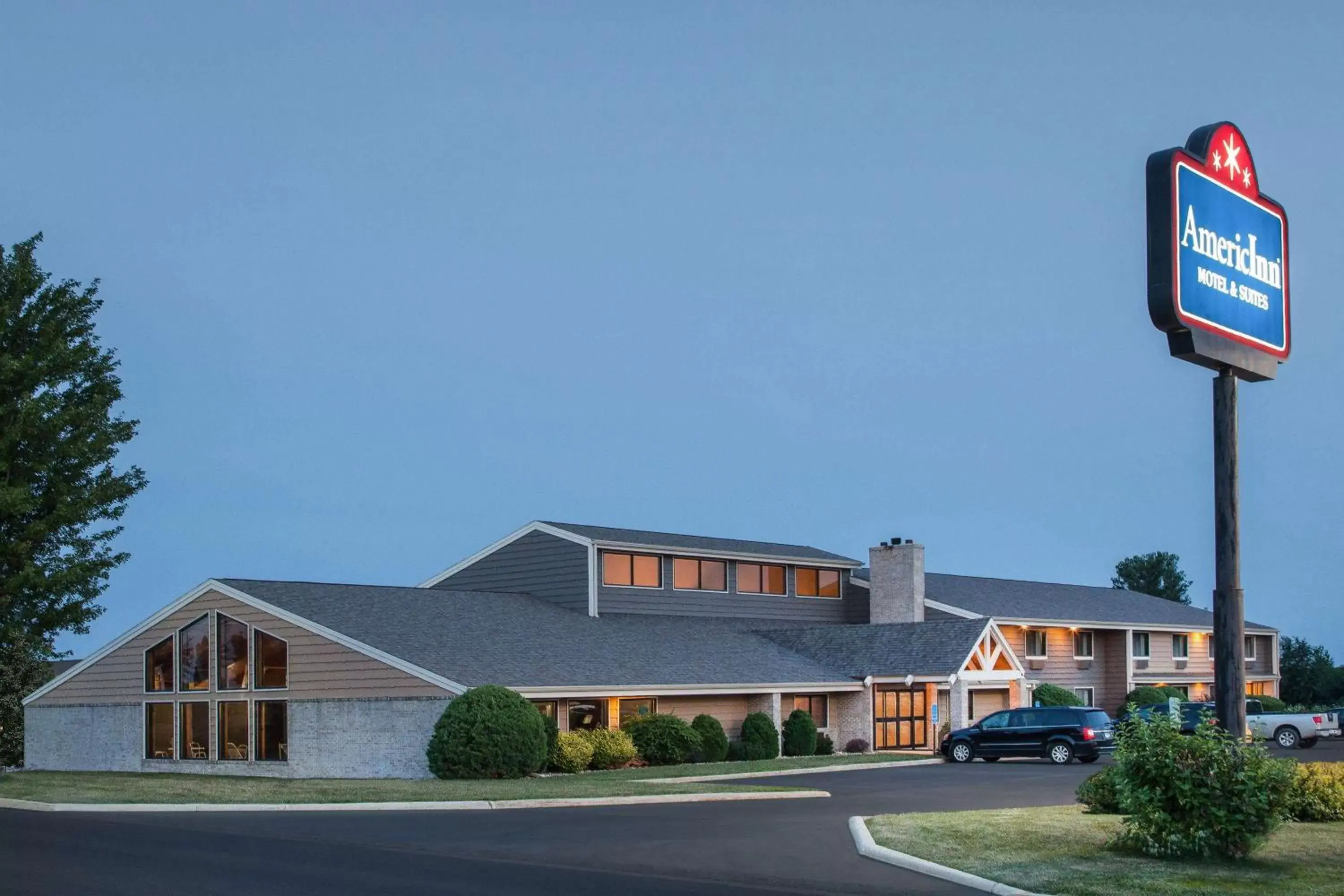 Property building in AmericInn by Wyndham Grundy Center Property building in AmericInn by Wyndham Grundy Center