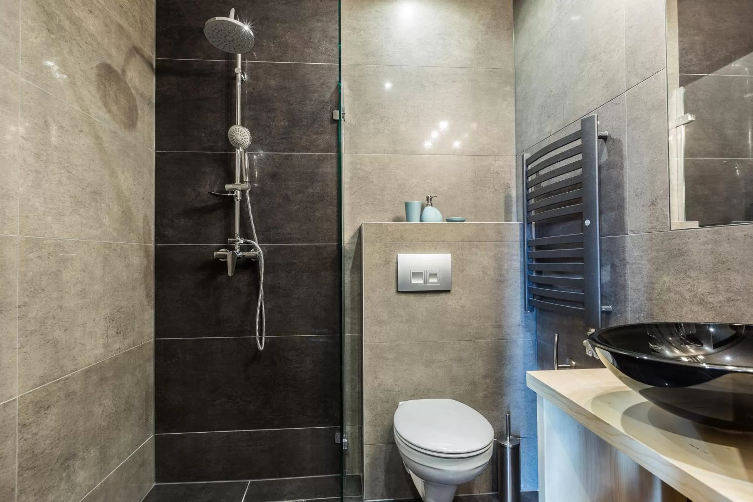 Bathroom in Willa Baciarka-basen, sauny i jacuzzi