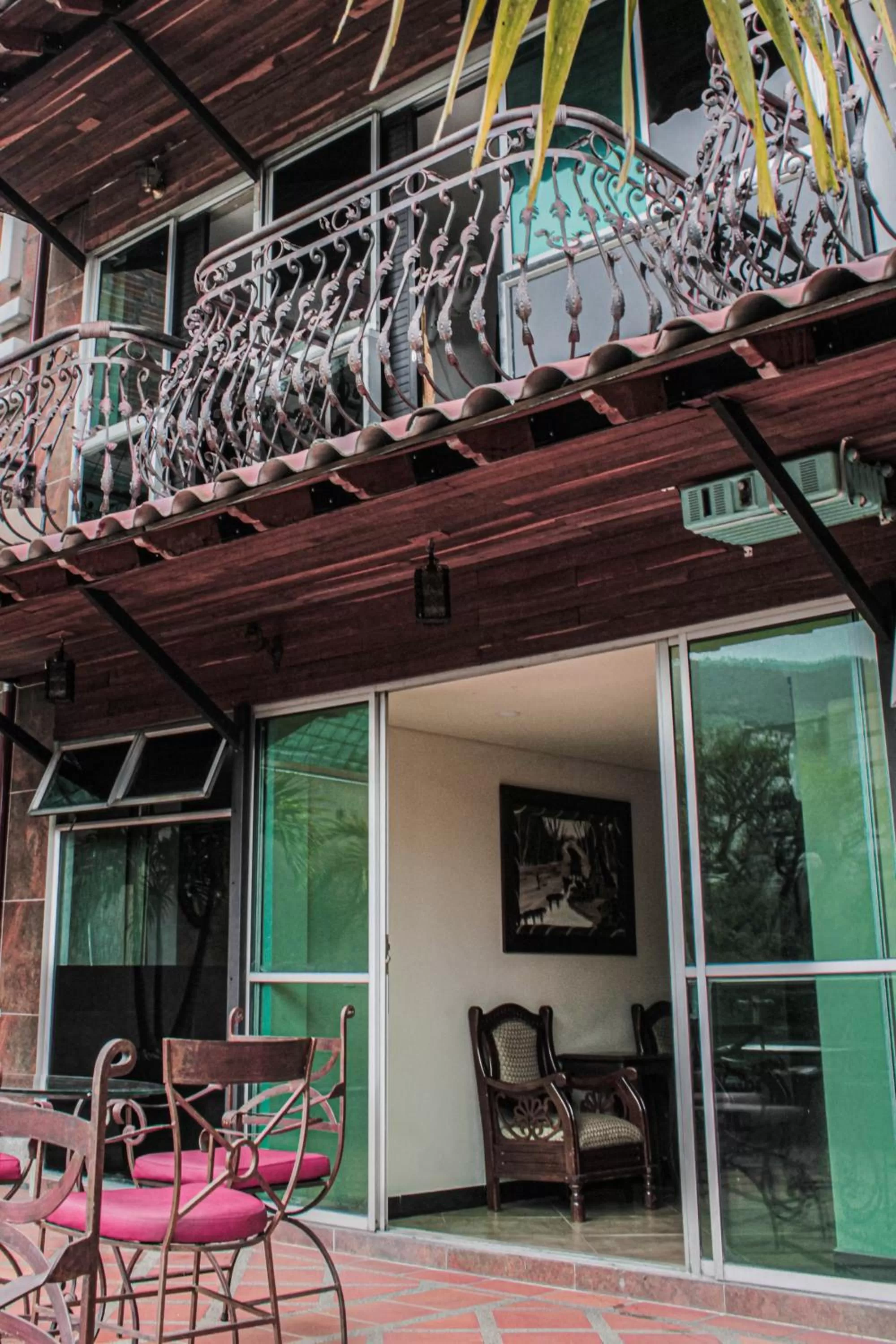 Balcony/Terrace in Hotel Plaza Garibaldi