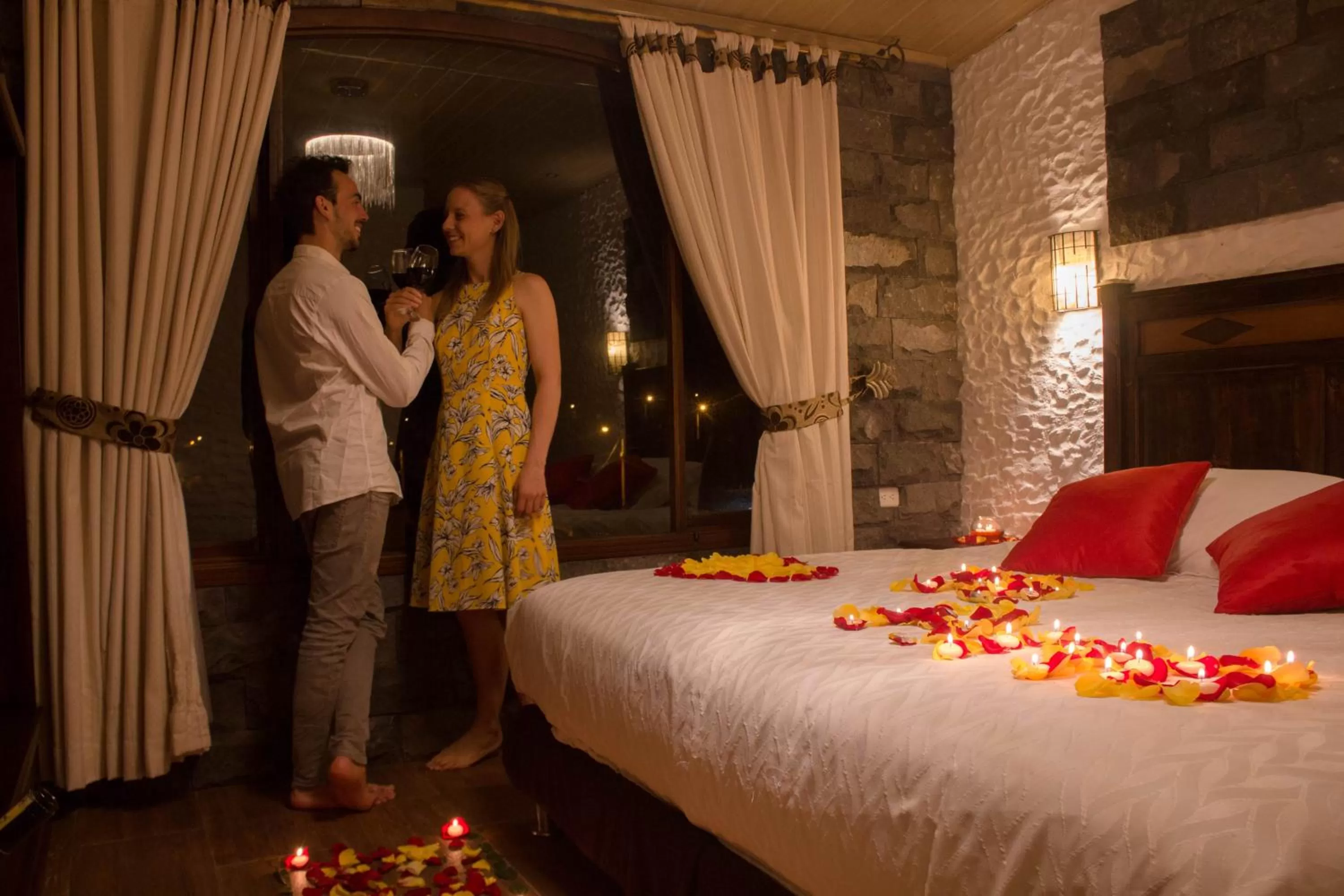 Decorative detail, Bed in Aldea Real Eco Friendly