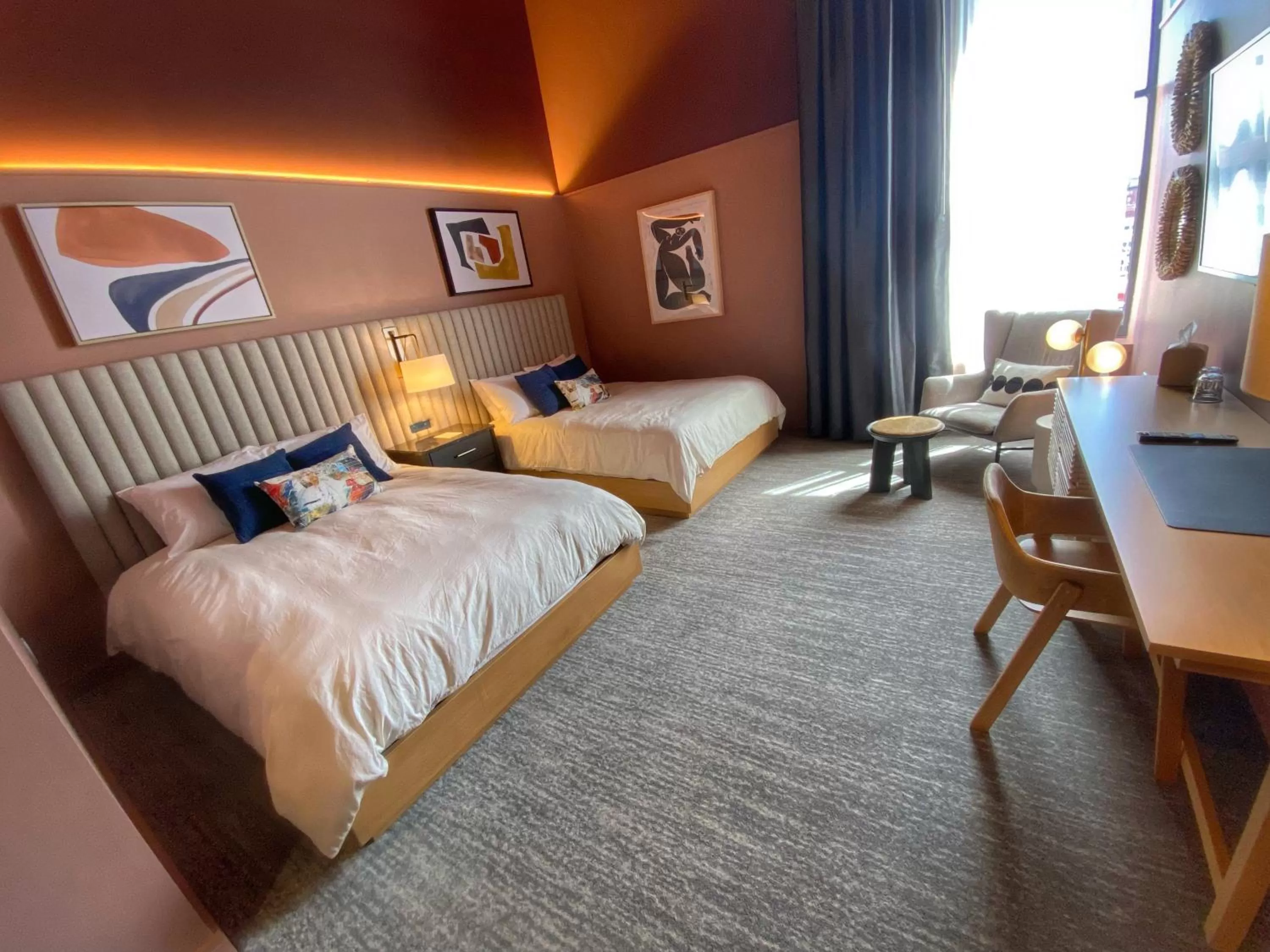 Bedroom, Bed in Kinn Guesthouse Downtown