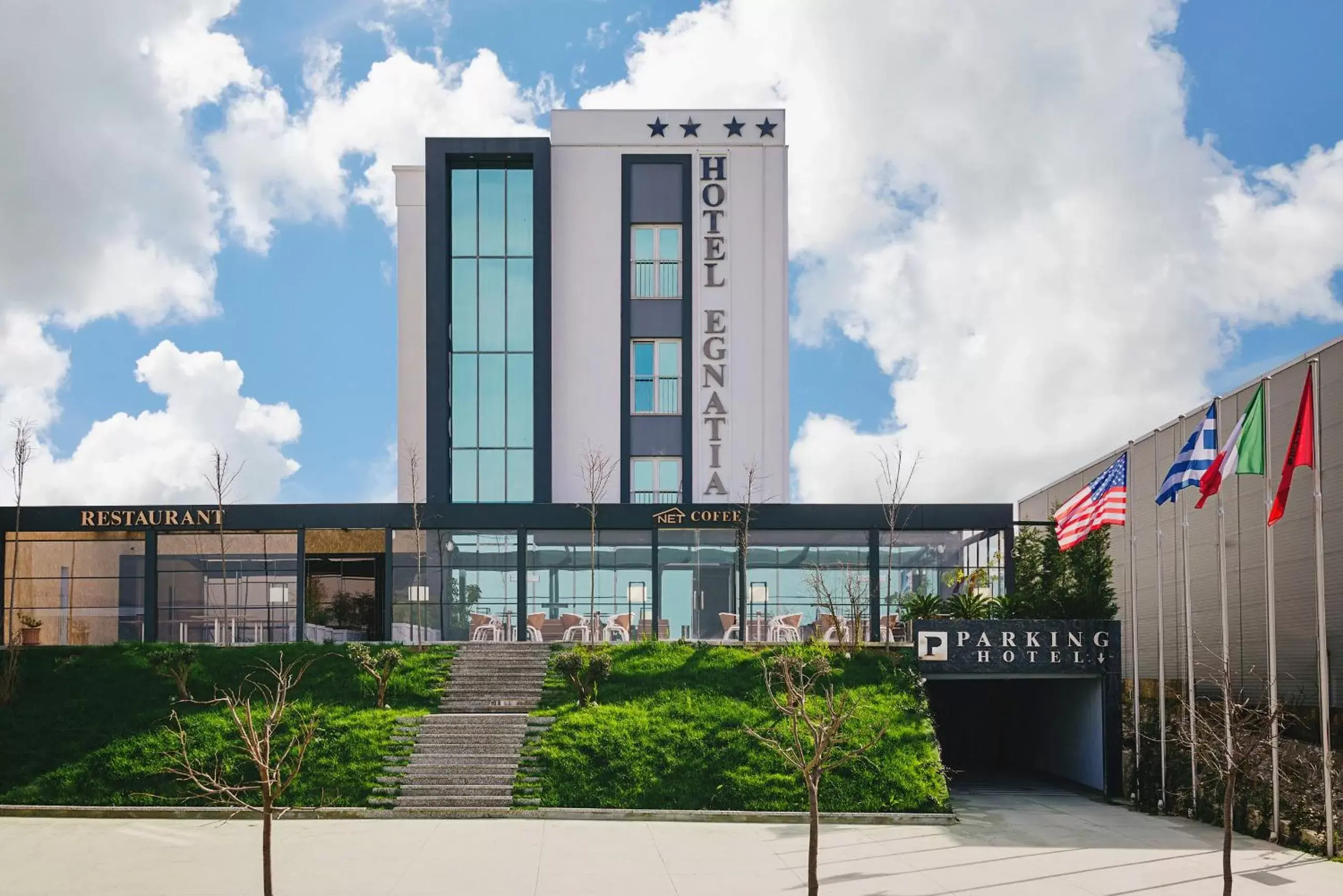 Property building in Hotel Egnatia Property building in Hotel Egnatia