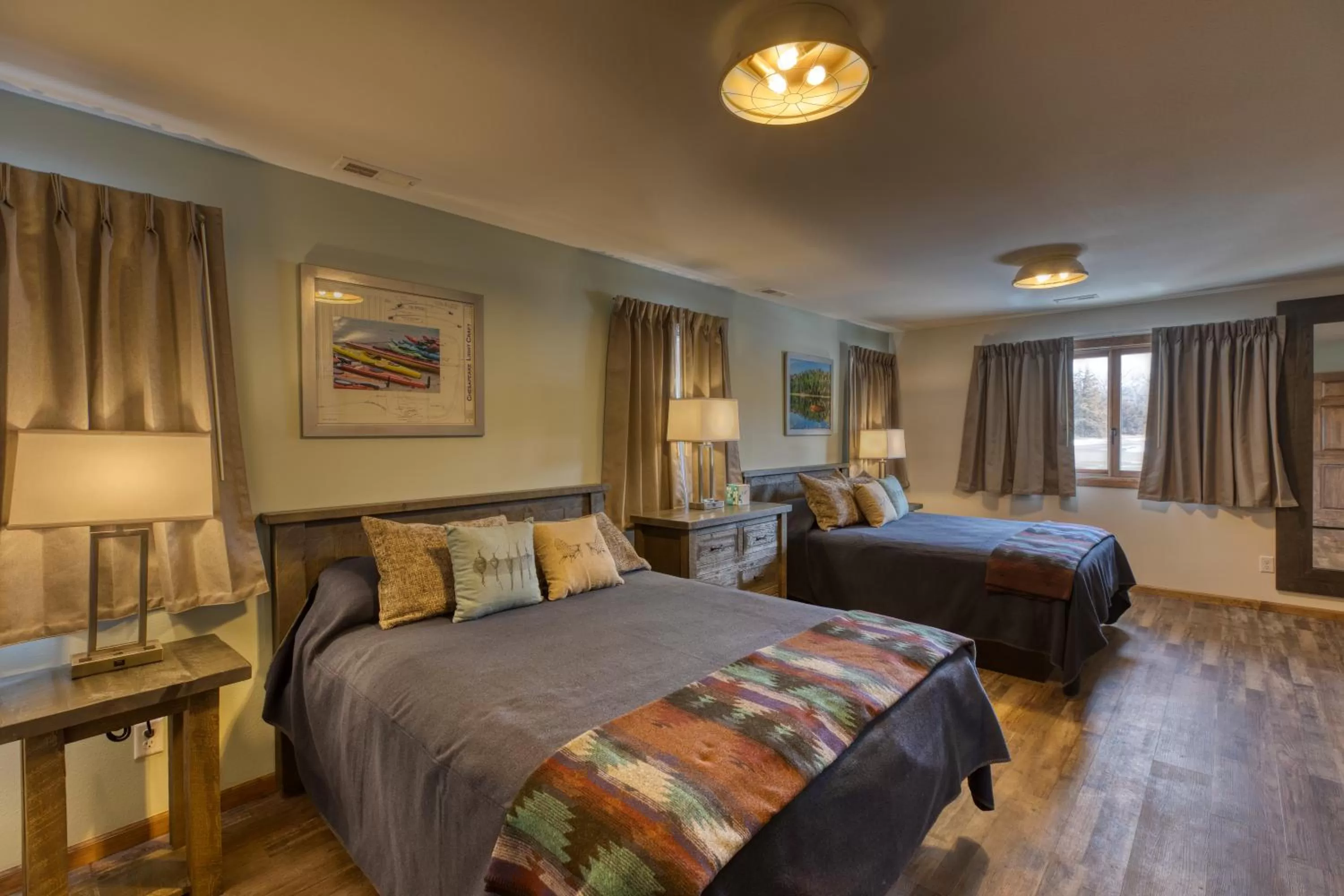 Bed in Lewis & Clark Resort