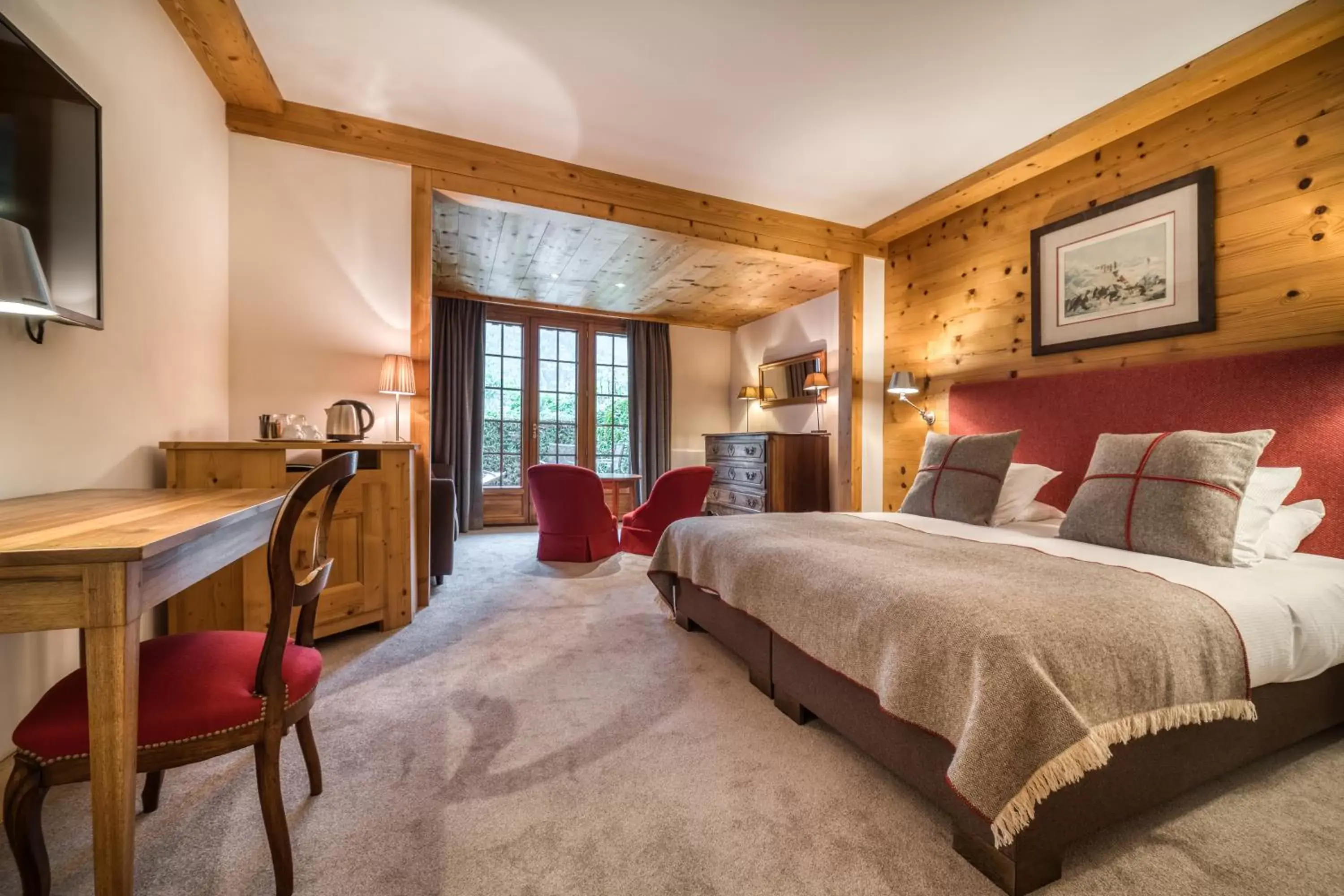 Bedroom in Auberge du Bois Prin